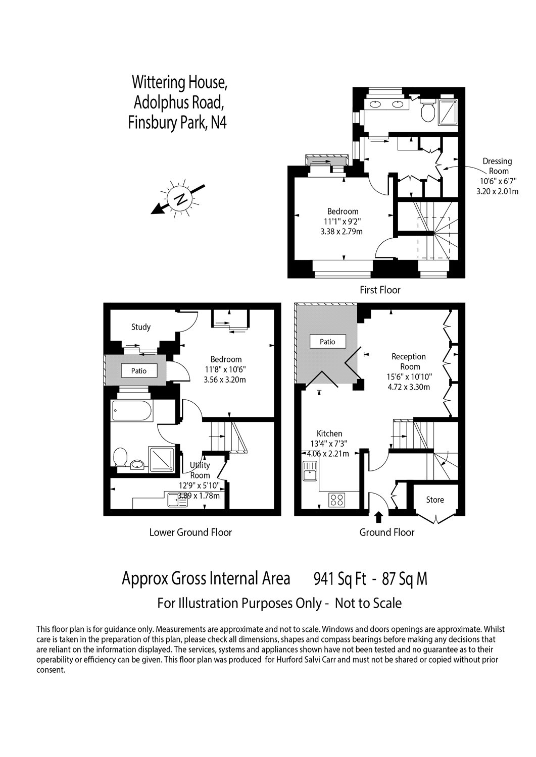Adolphus Road, Finsbury Park, London, N4 floorplan