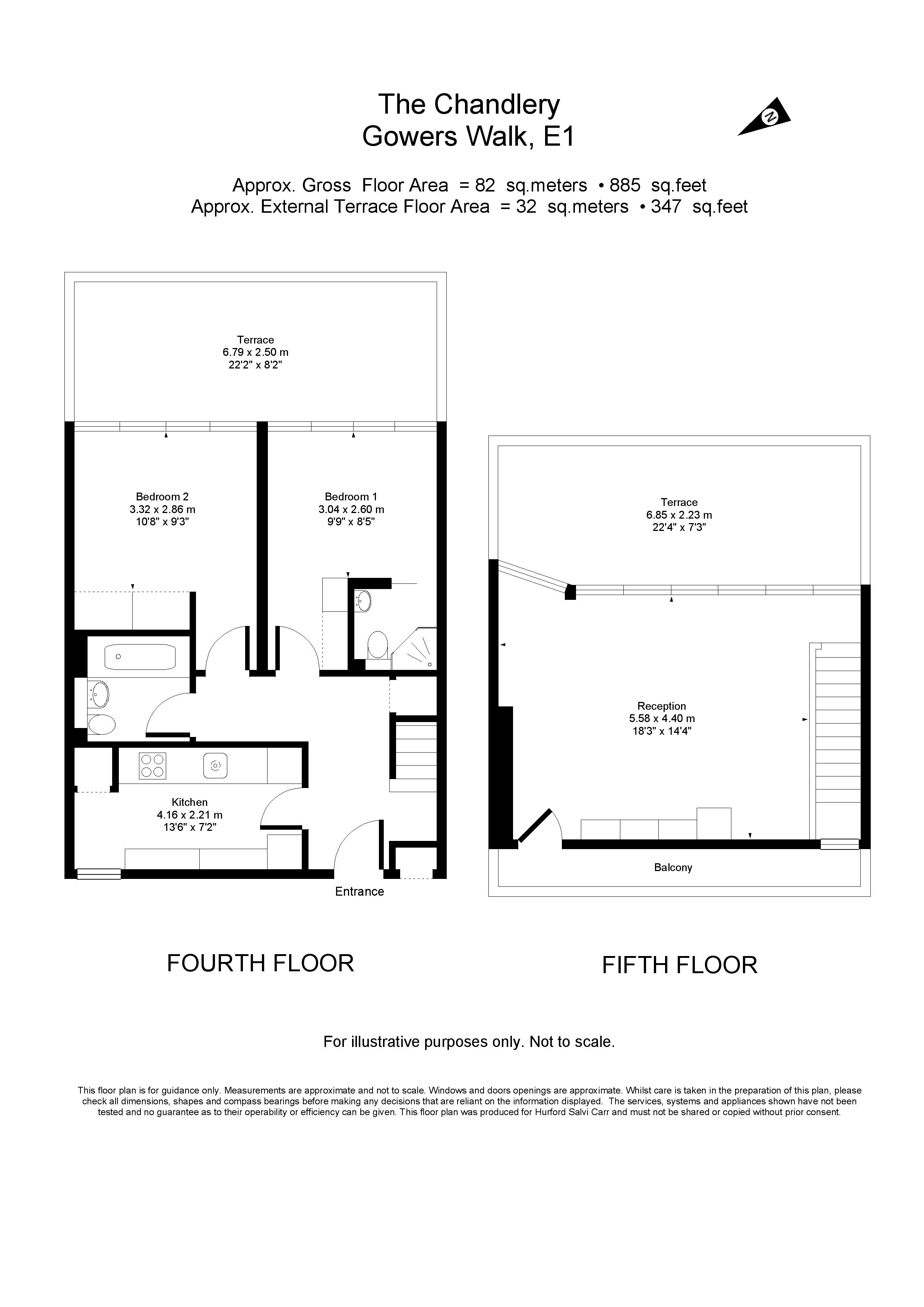 Gowers Walk, London, E1 floorplan