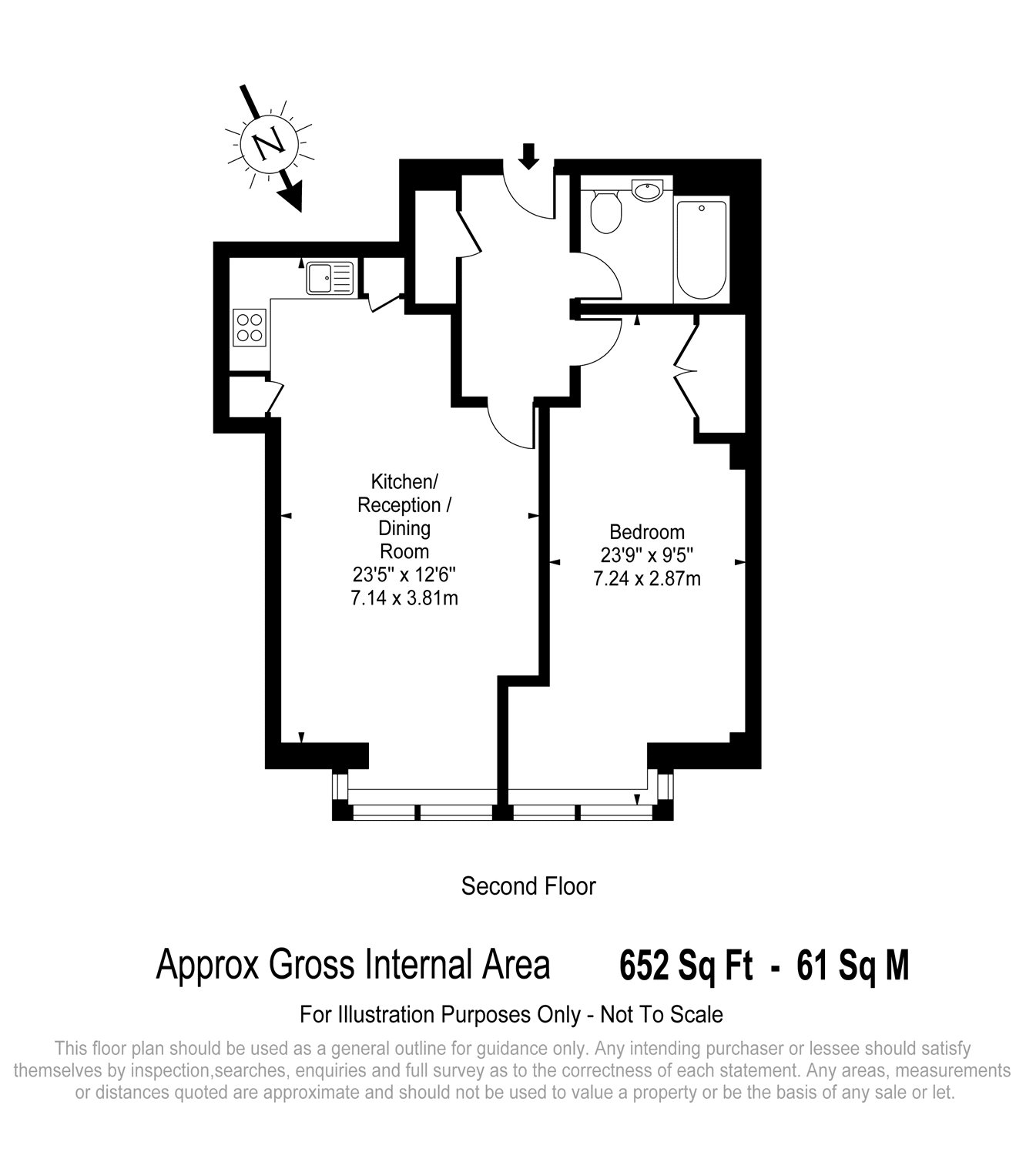 Hosier Lane, London, EC1A floorplan