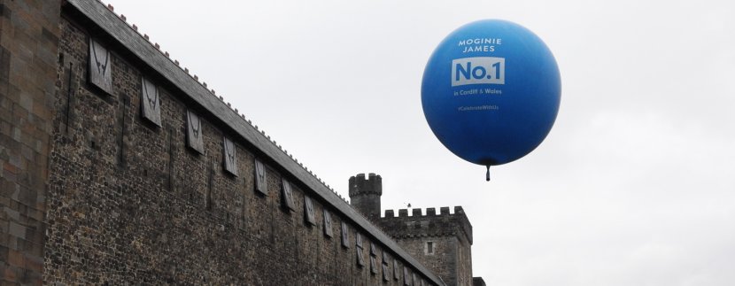 Moginie James is soaring high as it is ranked Wales number 1 estate agent