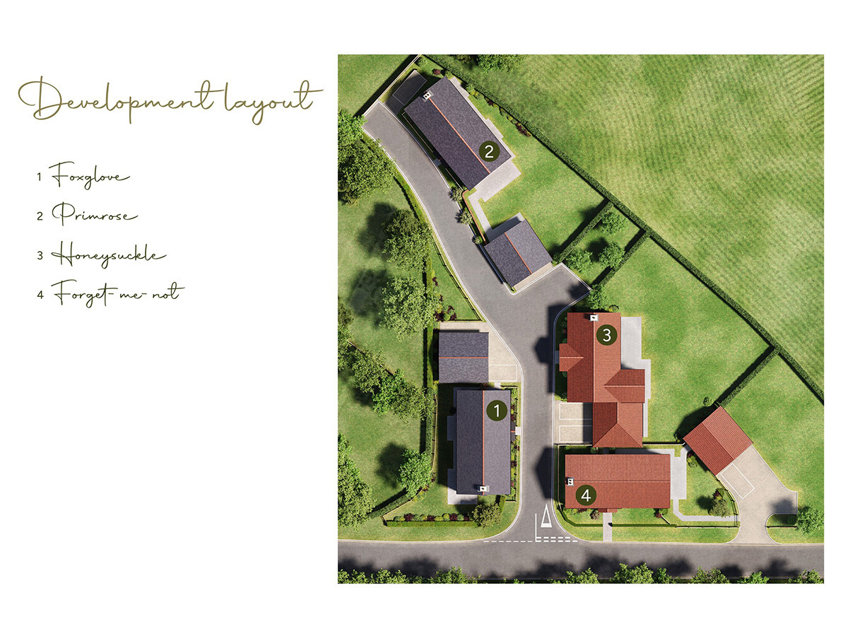 The Paddock New Homes Development - Site Layout