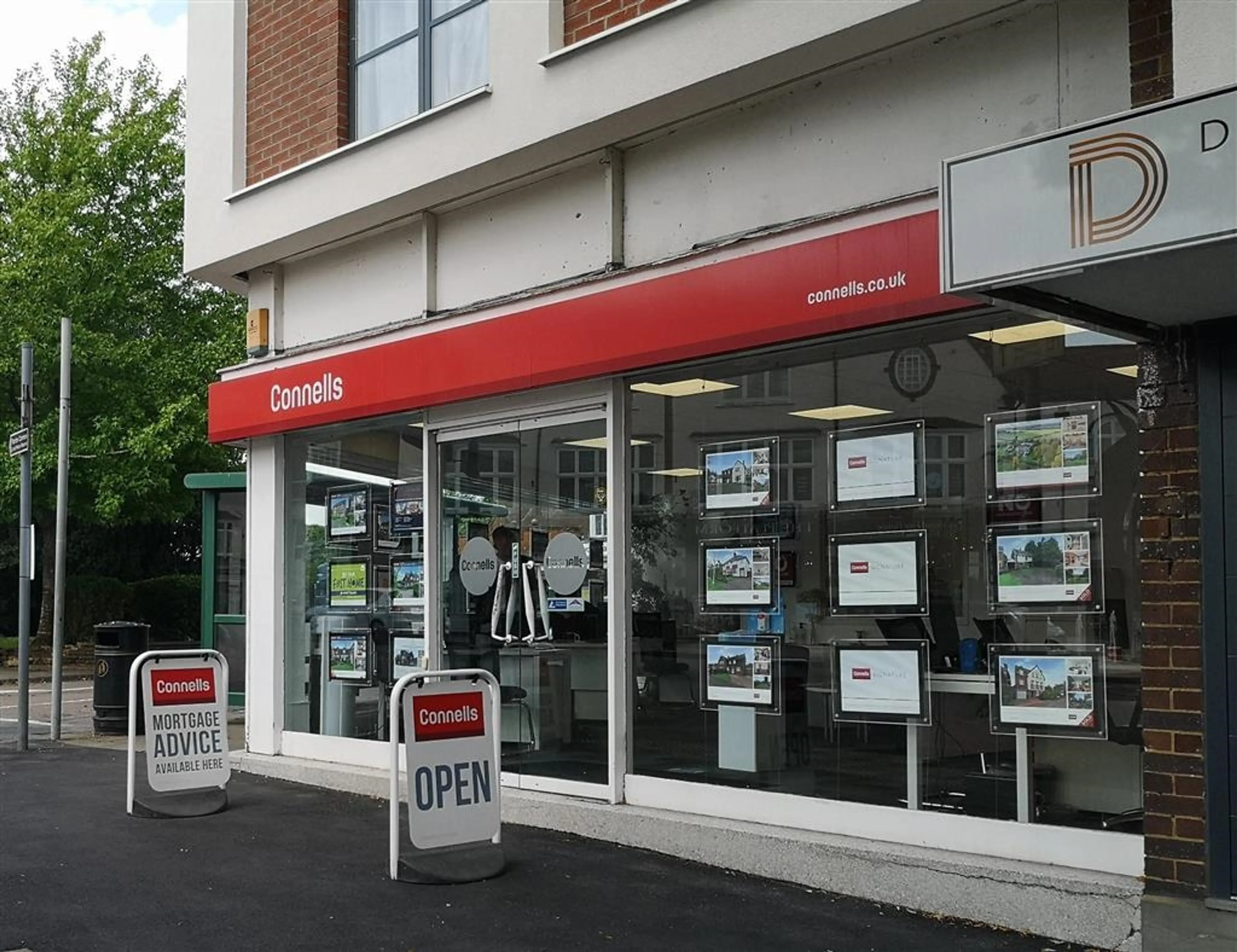 Connells Estate Agents Letchworth Garden City Branch within the heart of the Letchworth town centre and right outside Letchworth train station.