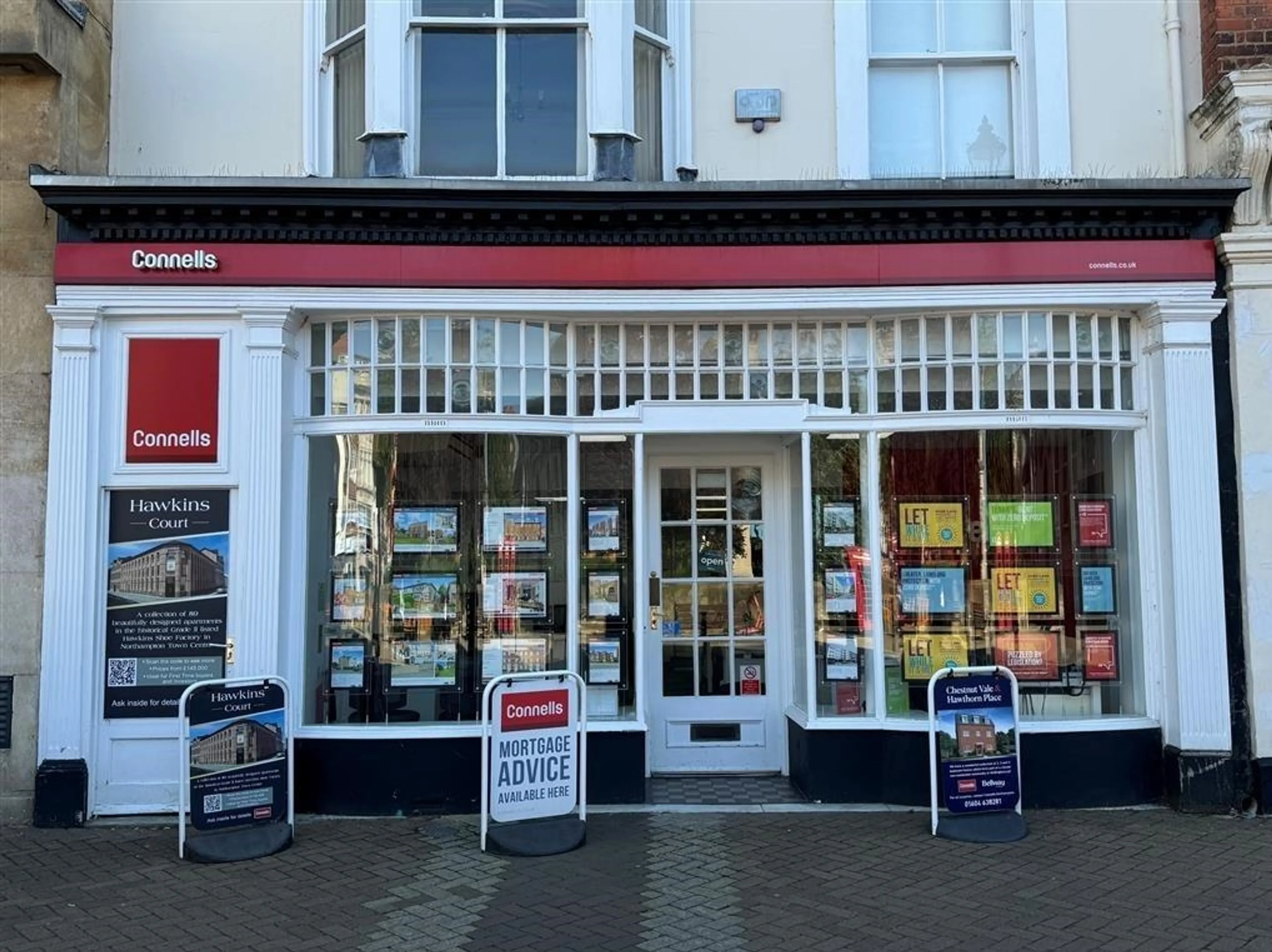 Connells Estate Agents in Northampton Town Centre. Whether you are looking at buying, selling, remortgaging or letting, call us today on 01604 638281