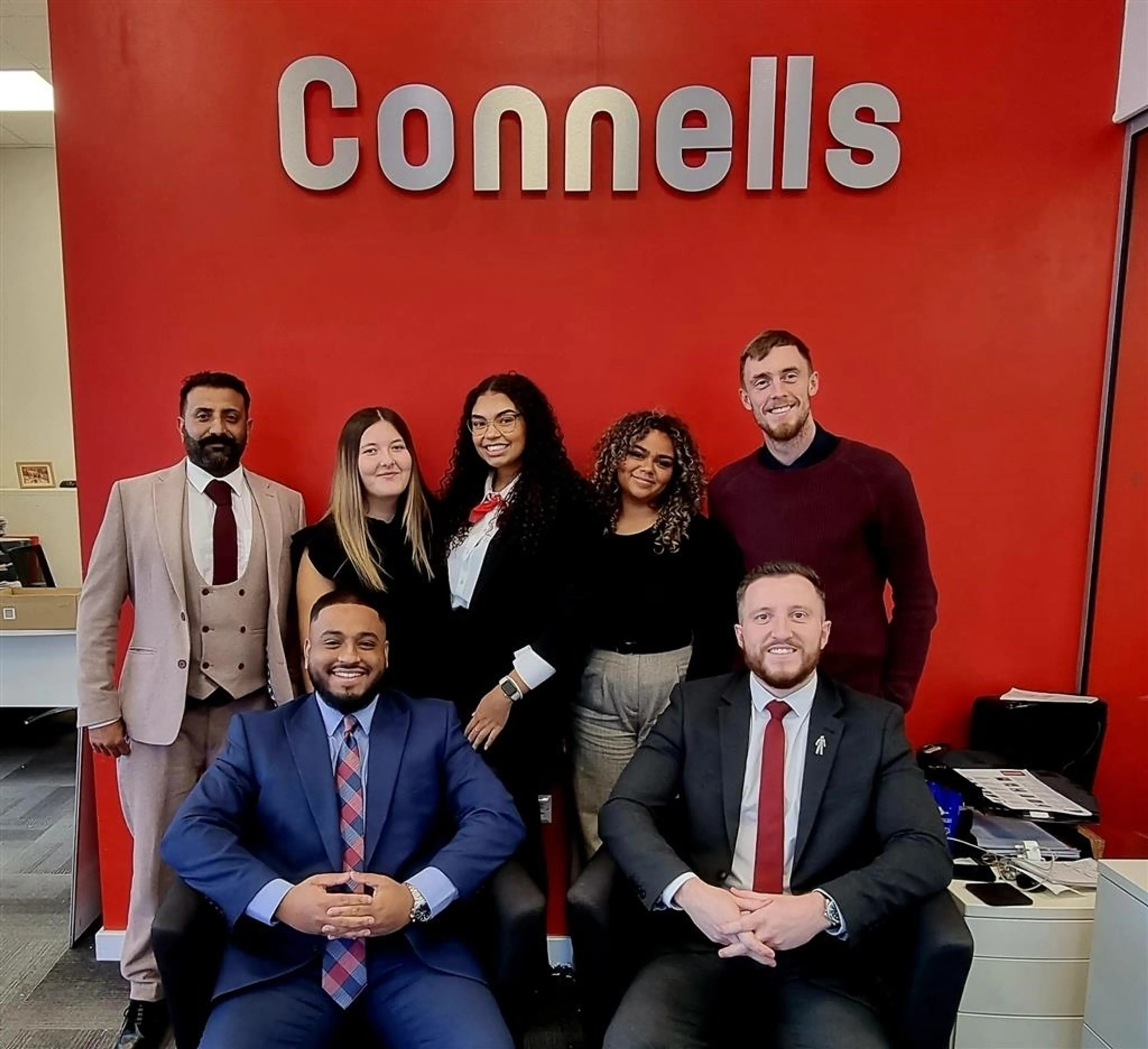 Bethany/Lettings Neg, Daniella/Senior Sales Neg, Kennedy/Sales Neg, Veer/Mortgages, Arif/Lettings Branch Manager,Taylor/Branch Manager, Craig/Lister