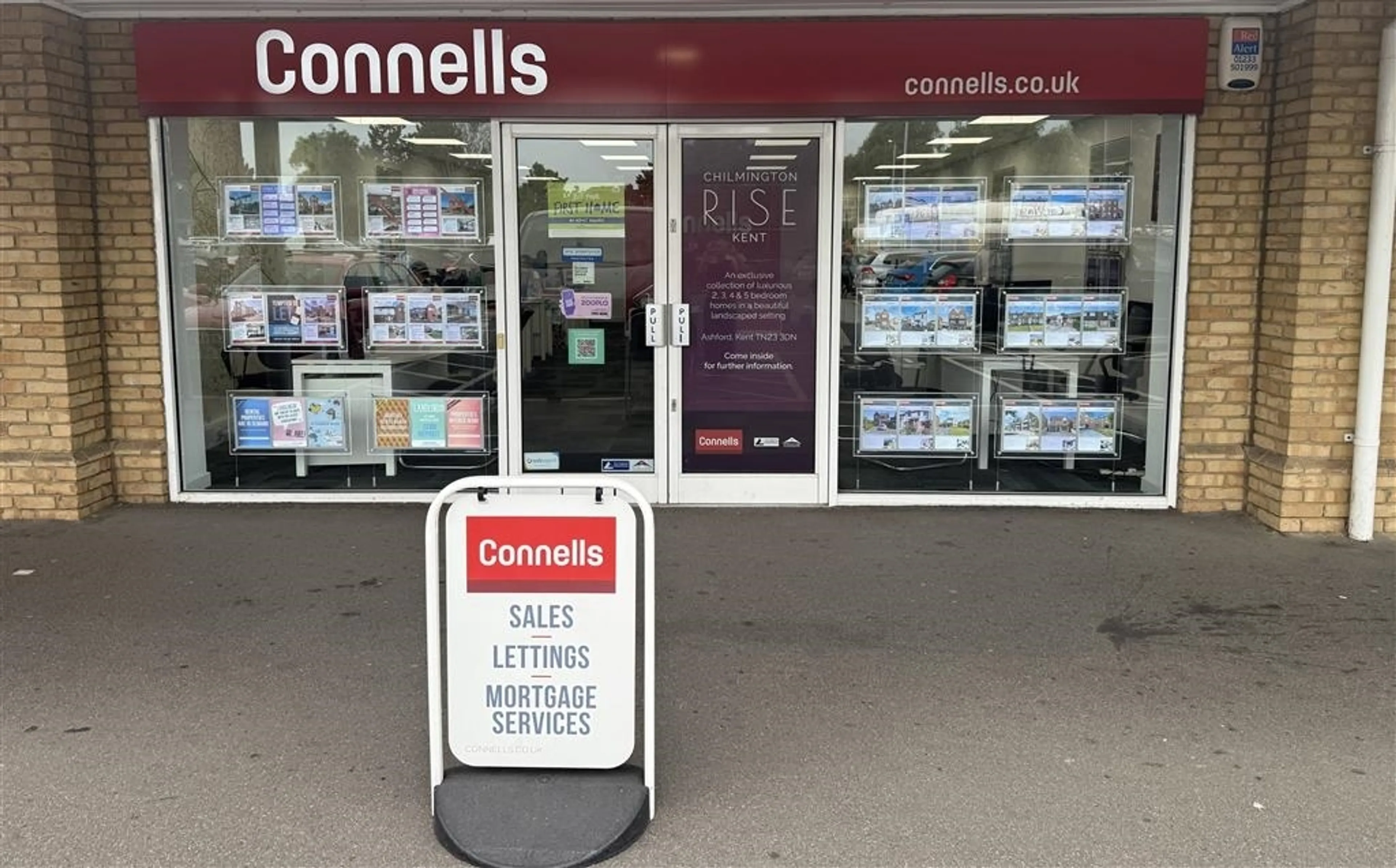 Connells in Ashford, Park Farm your local agency for Sales, Lettings and Mortgages, free convenient parking, located next to Tesco Extra in Park Farm.