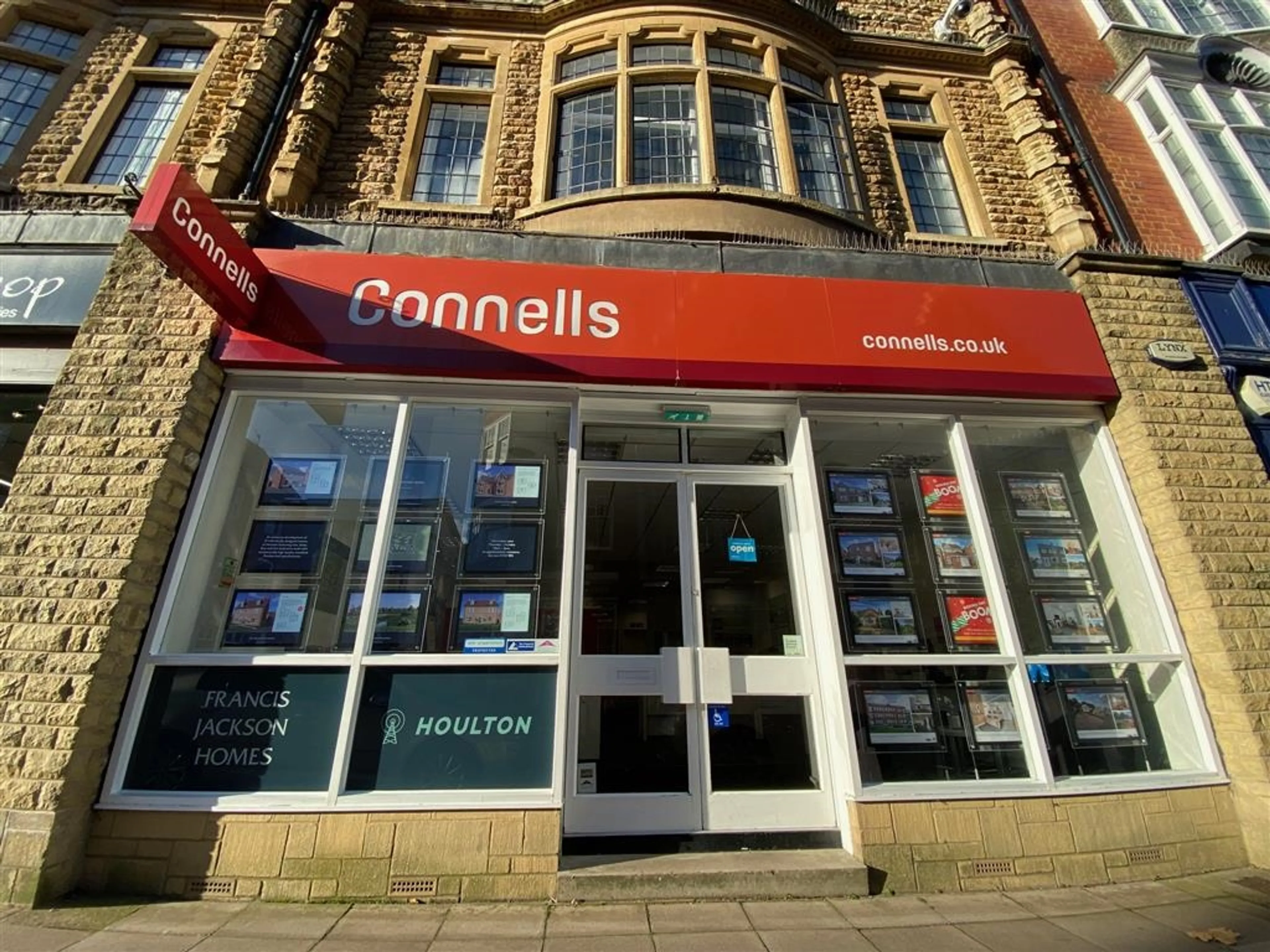 Connells Estate agents in Rugby are located in a prominent town centre position and offers a large range of Sales, Lettings and Mortgage services. 
