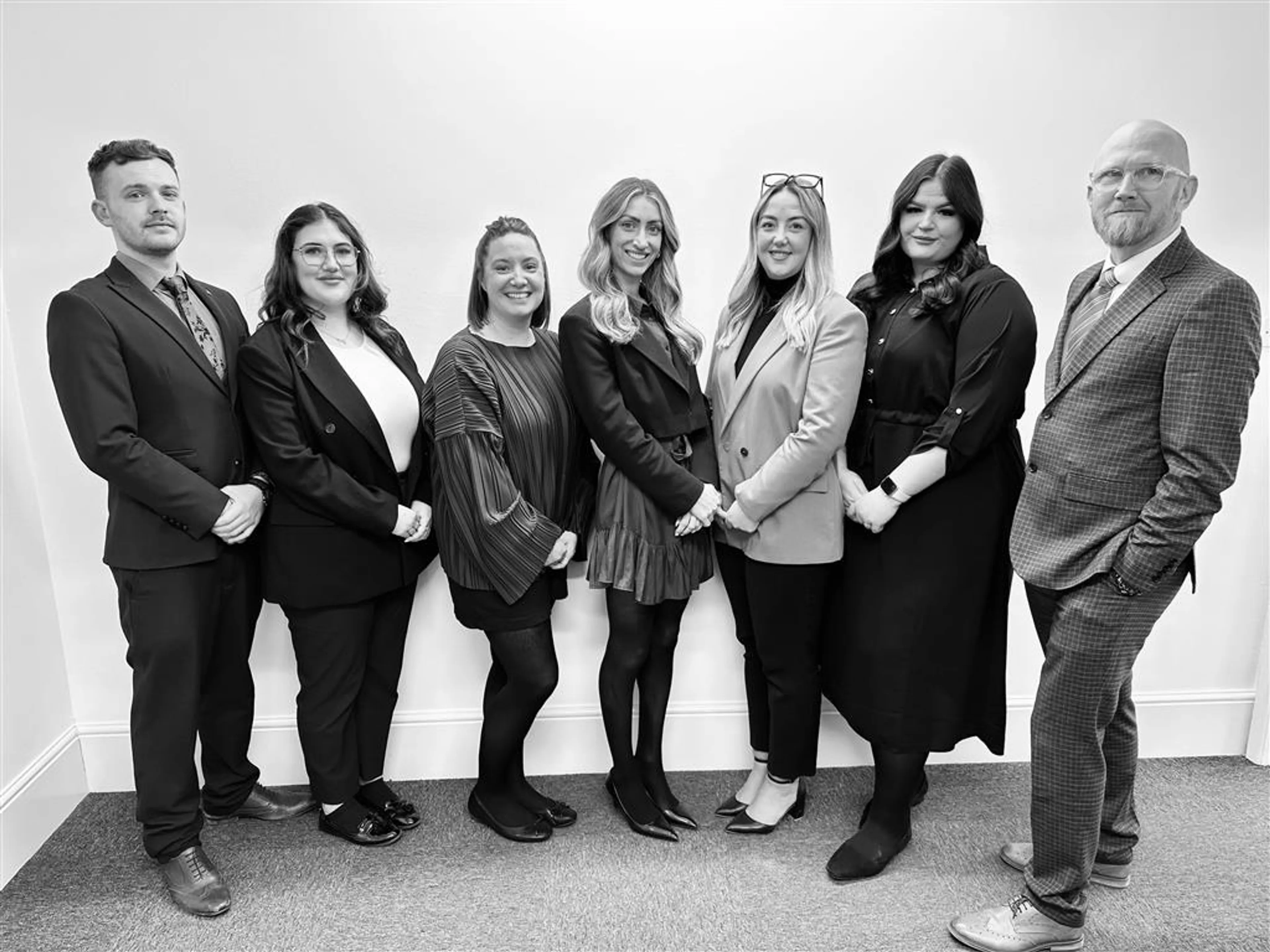 Meet the Eastwood team: (Left to Right) Lee, Maddie, Scarlett, Lexie, Bryani, Christie, Sam. Any questions then give us a call!