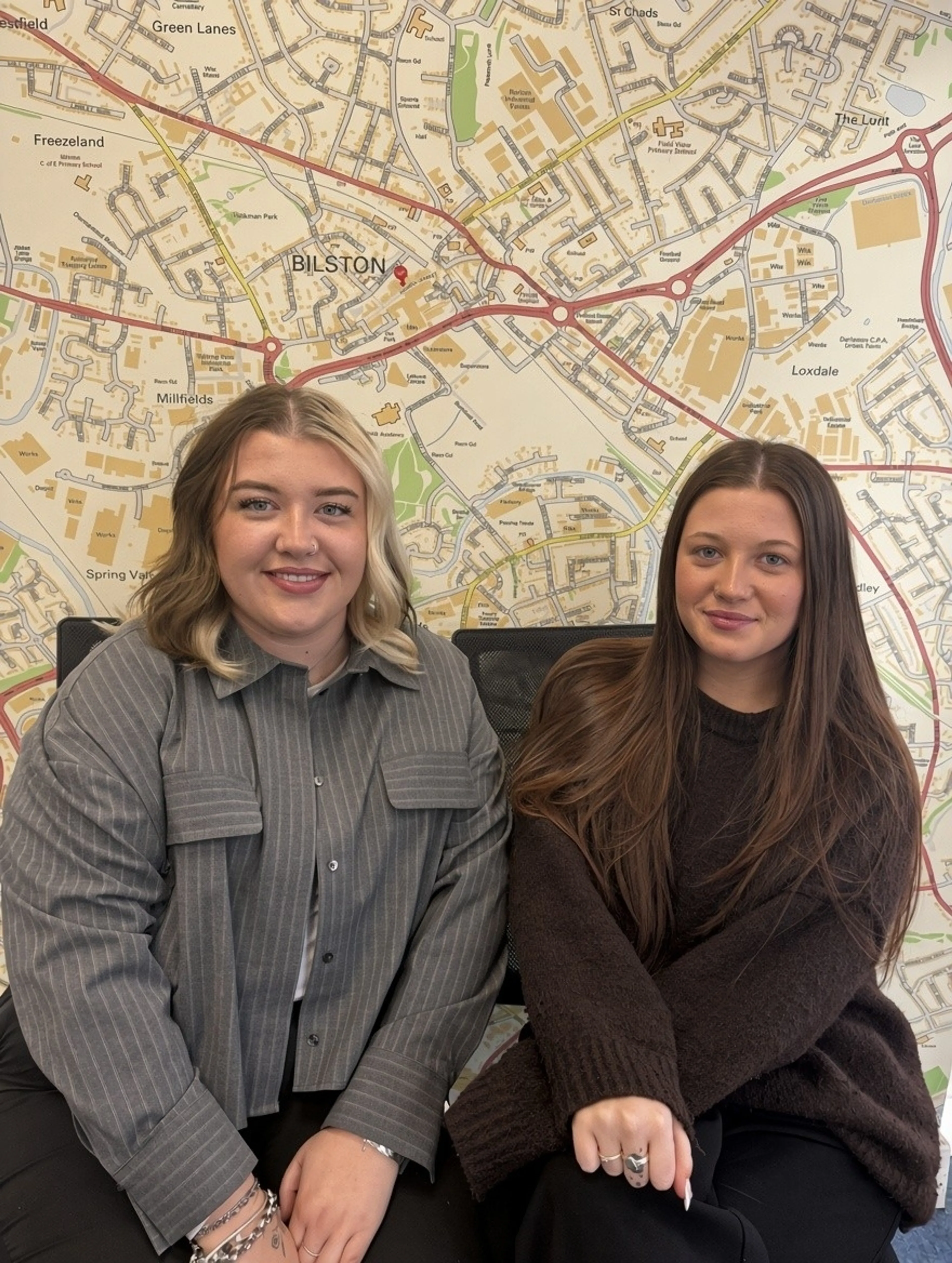 Meet the Lettings team - Lettings Manager (Molly Aston), Senior Lettings Negotiator (Chelsea Ullman) 
