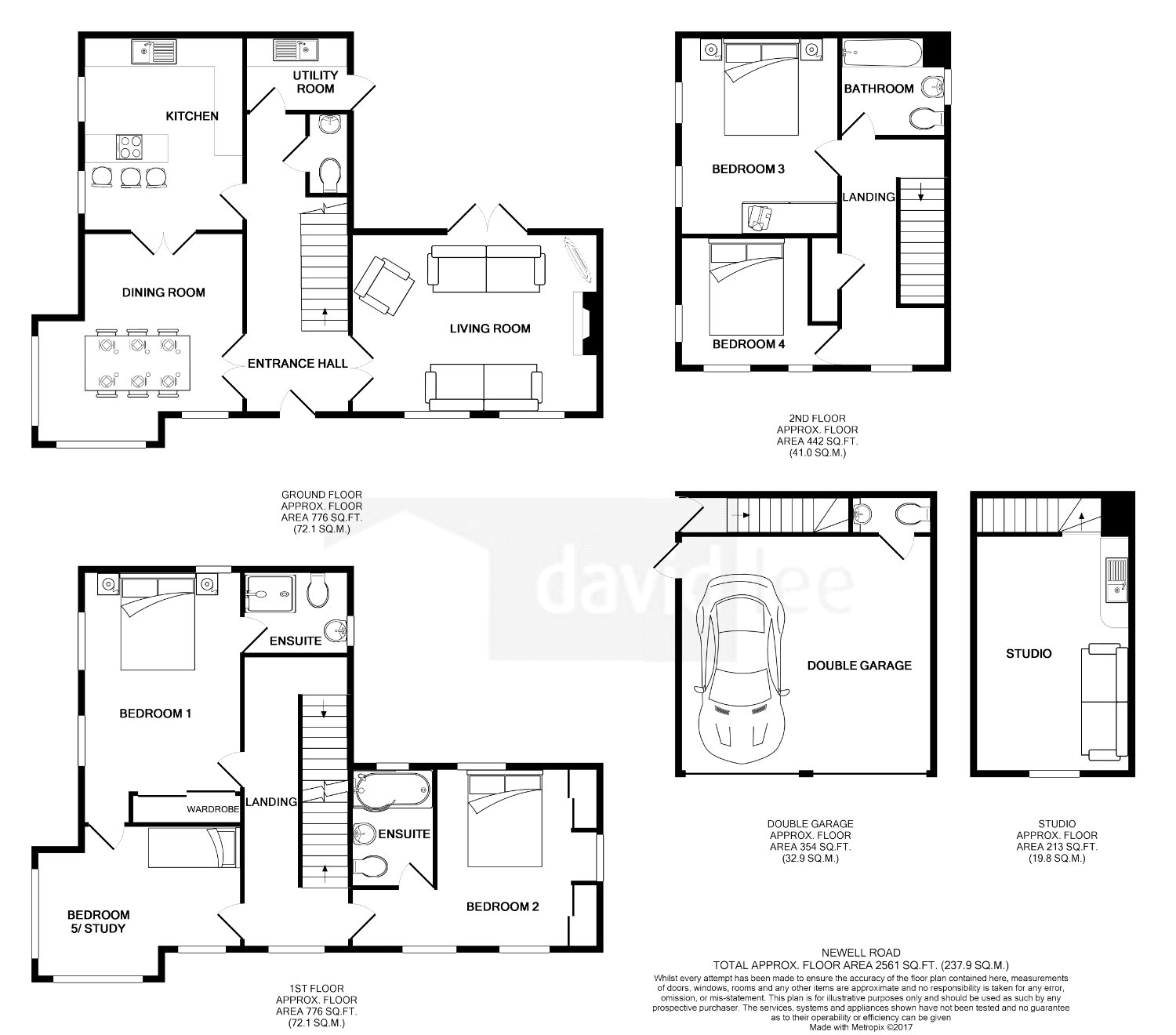 5 bedroom property for sale in Stansted Mountfitchet £675,000