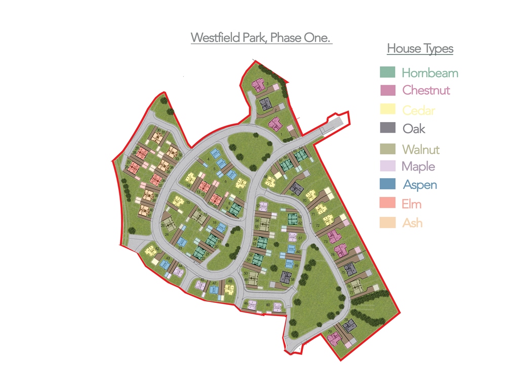 4 bedroom property for sale in The Aspen, Plot 18, Westfield Park