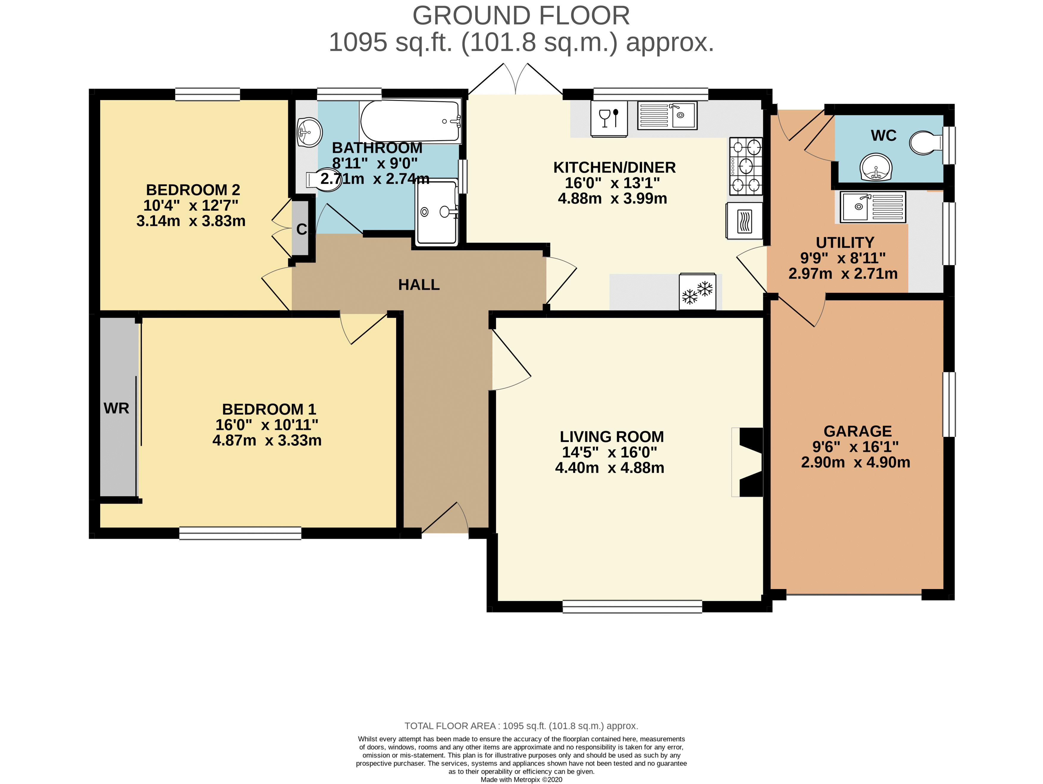 2 bedroom property for sale in Manor Orchard, Parkfield, Taunton A