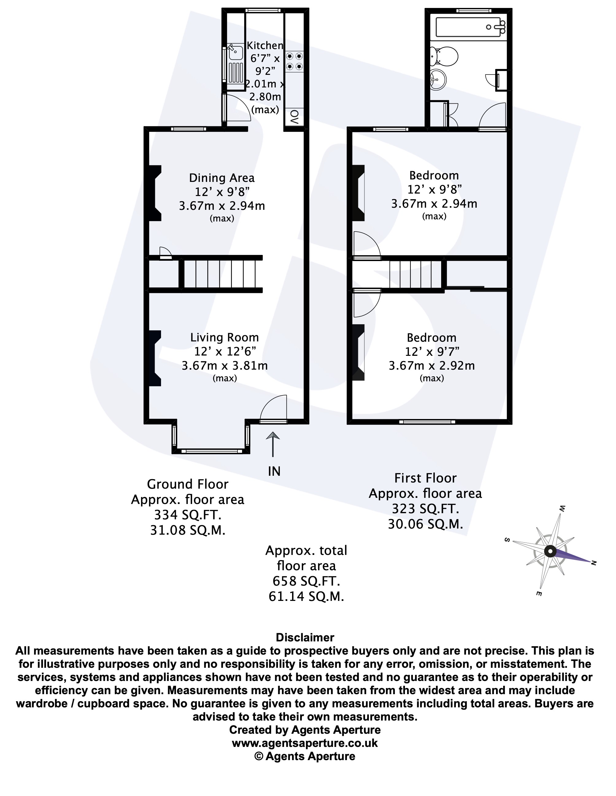 2 bedroom property for sale in Singlewell Road, Gravesend, Kent, DA11