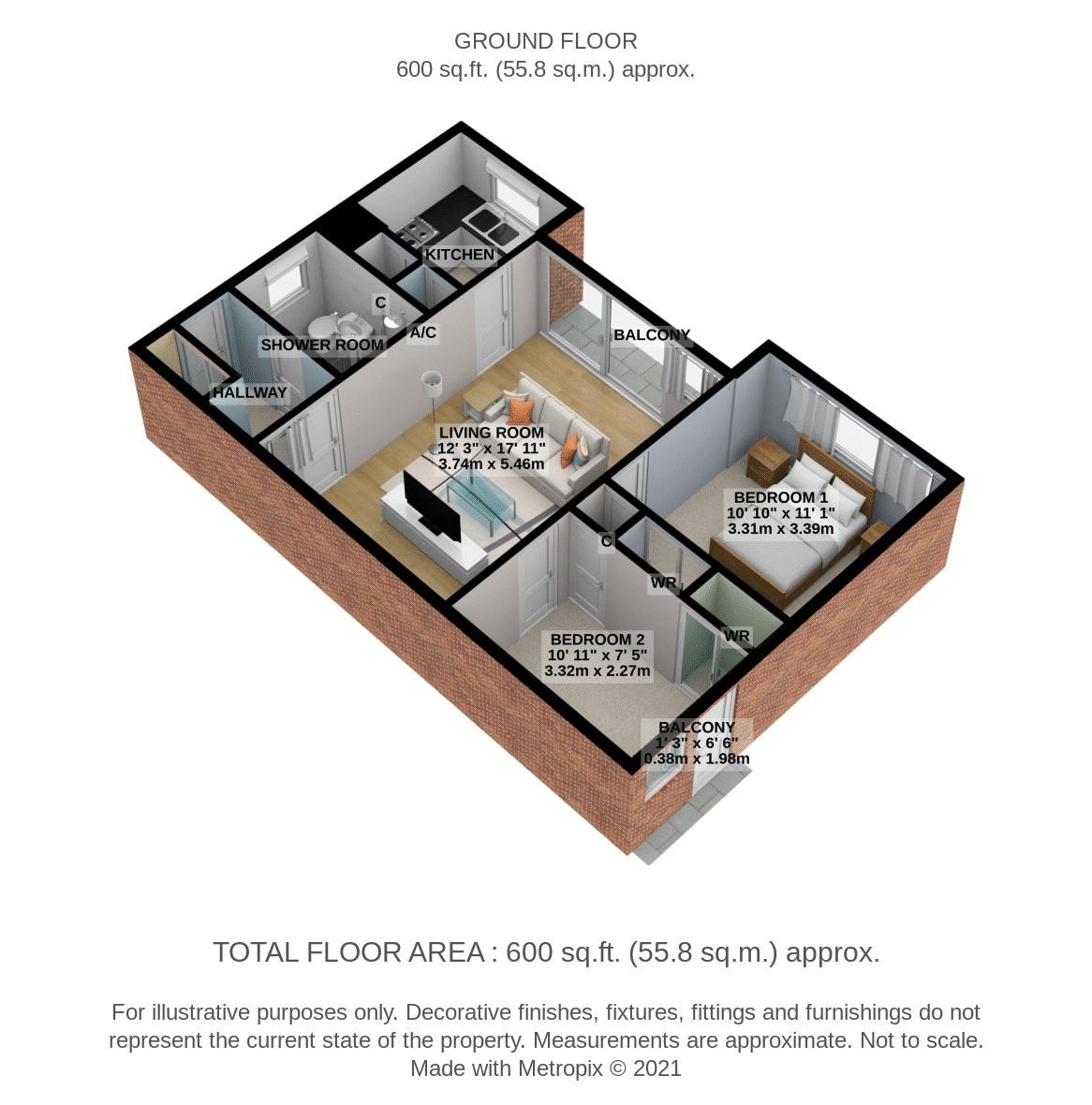 2 bedroom property for sale in Ferndown Close, Galmington £150,000