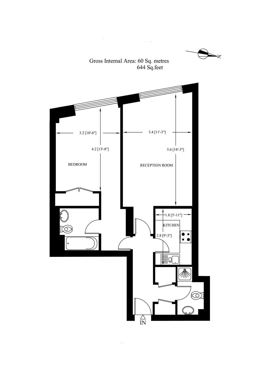 Farringdon Road, Clerkenwell, London, EC1M floorplan