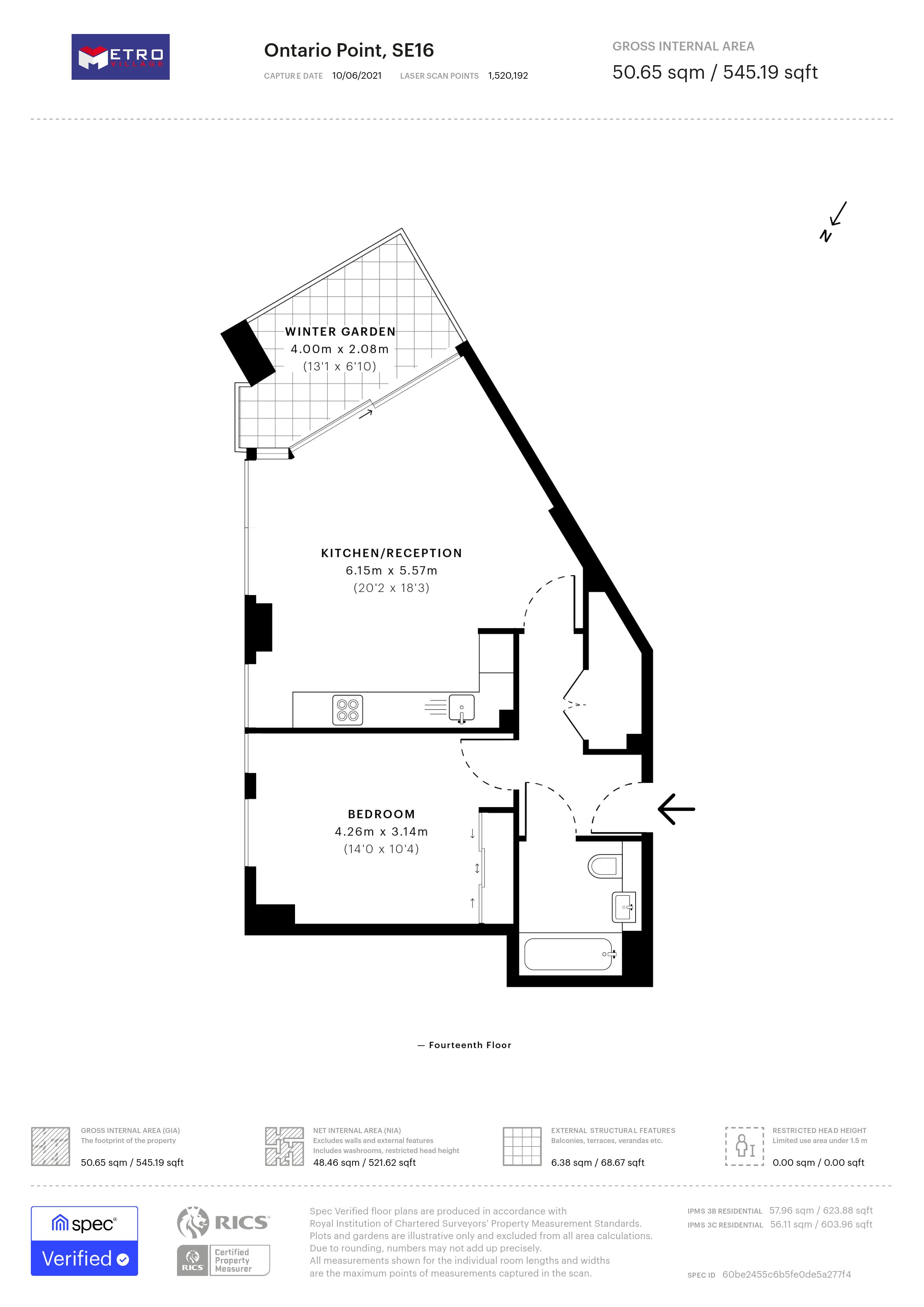 1 bedroom property for sale in Surrey Quays Road, Canada Water, SE16