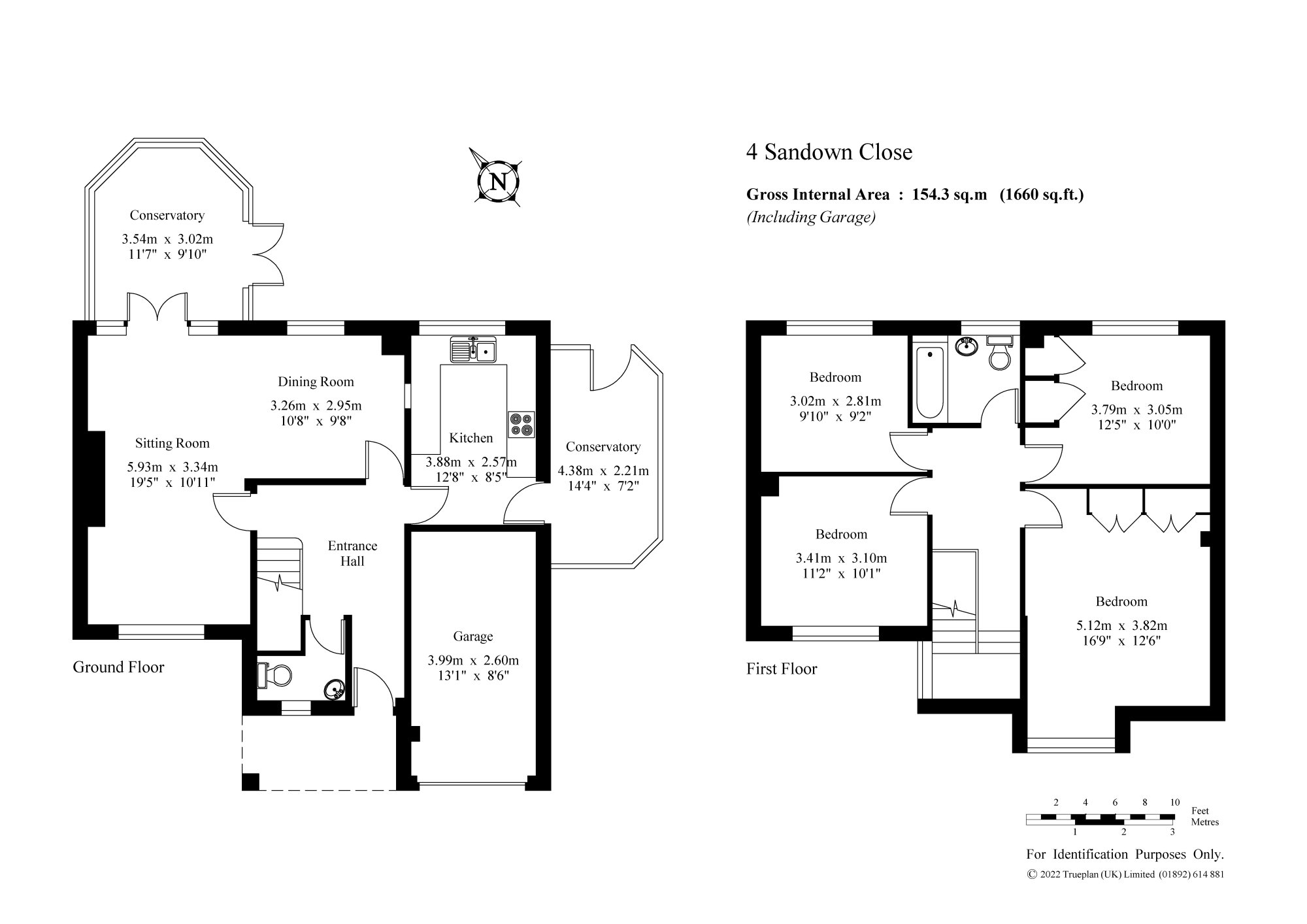 JacksonStops 4 bedroom property for sale in Sandown Close, Tunbridge