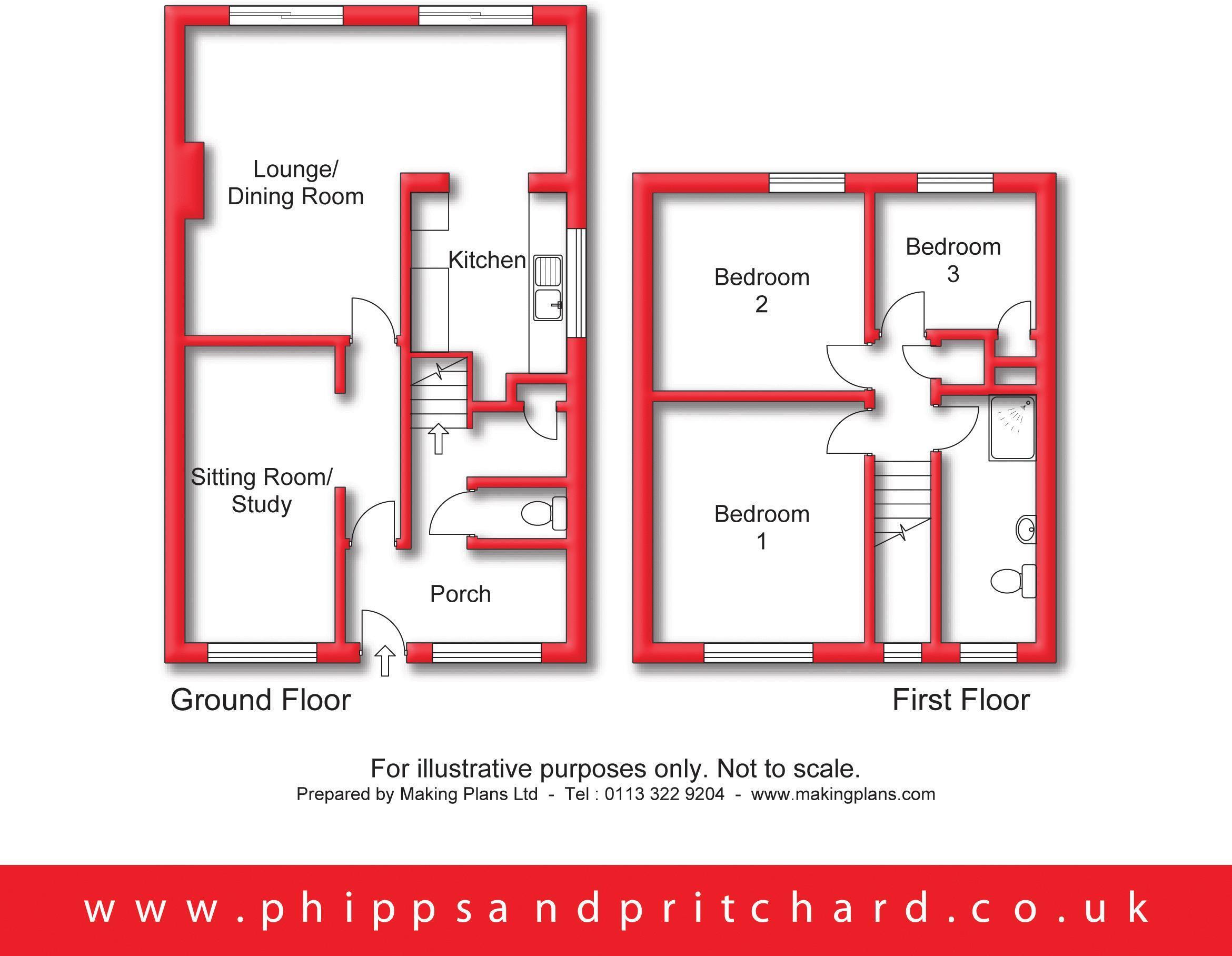 3 bedroom property for sale in Staple Flat, Lickey End, Bromsgrove, B60