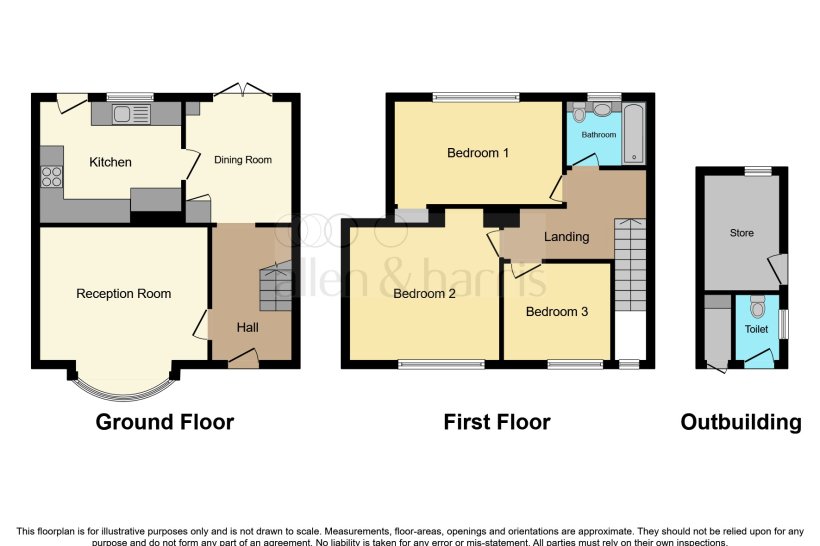 Lower Keyford, Frome 3 bedroom terraced house Allen & Harris