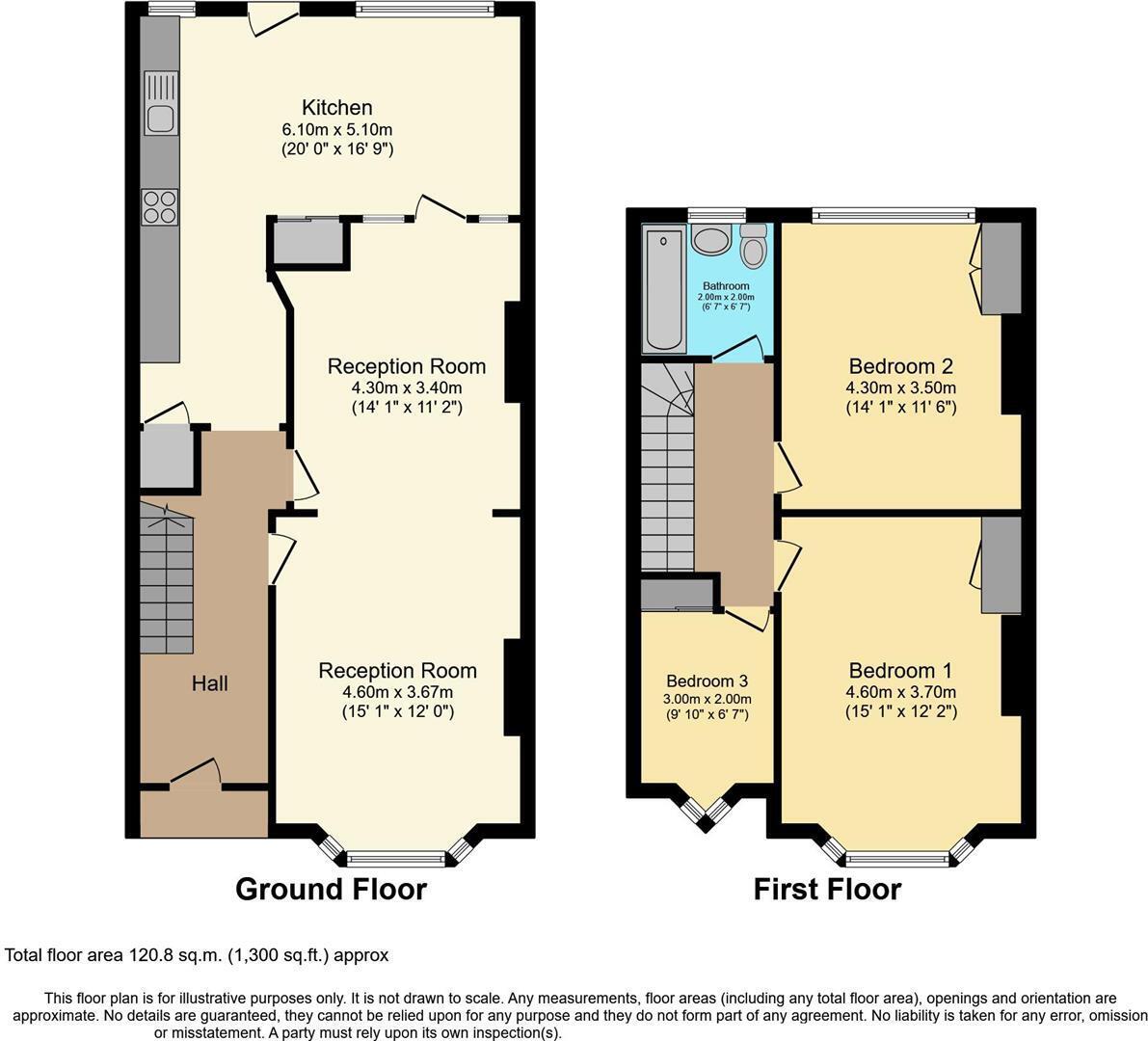 3 bedroom property for sale in Lightcliffe Road, Palmers Green N13