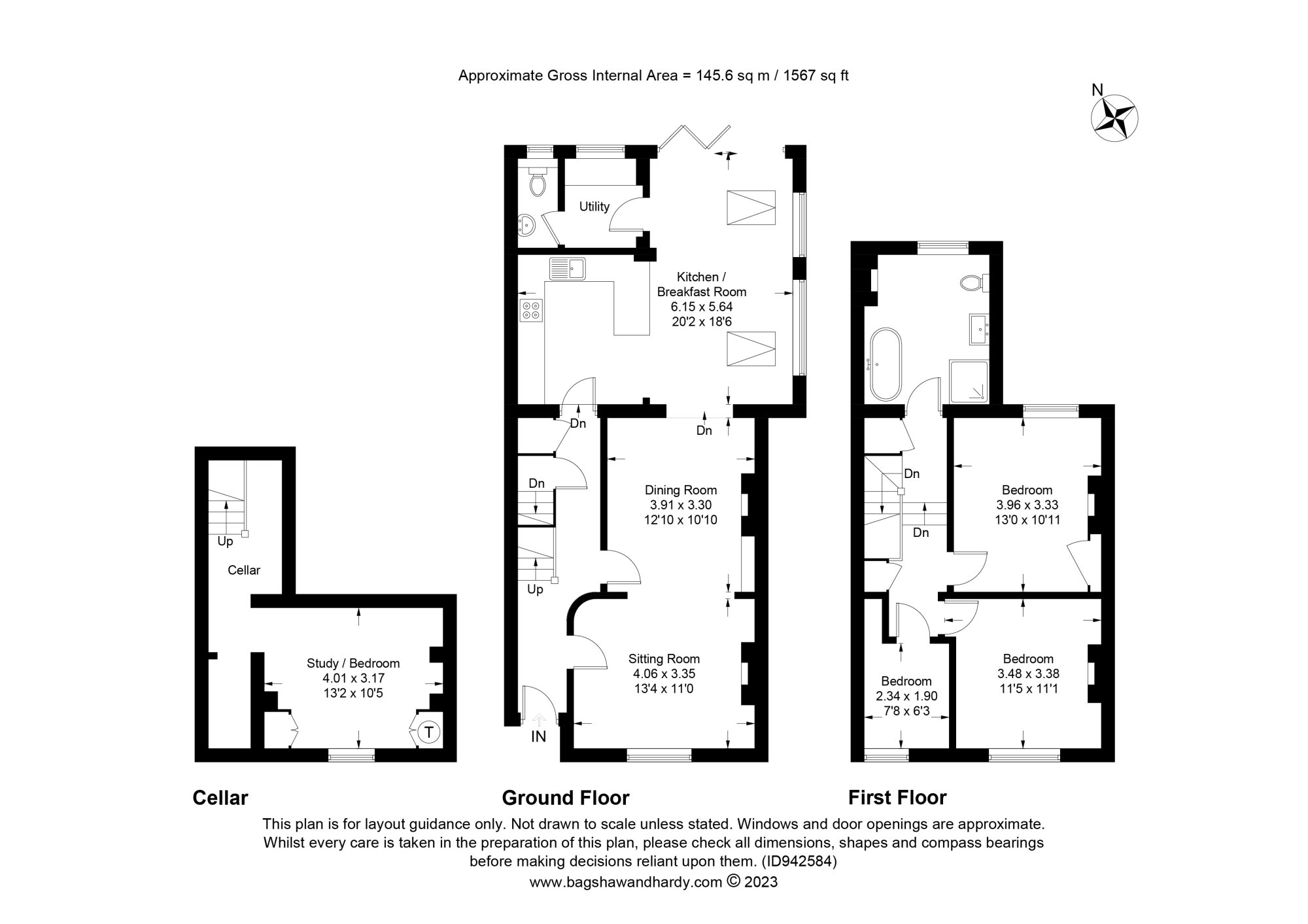 JacksonStops 3 bedroom property for sale in Holmesdale Road, Reigate, Surrey, RH2 Guide