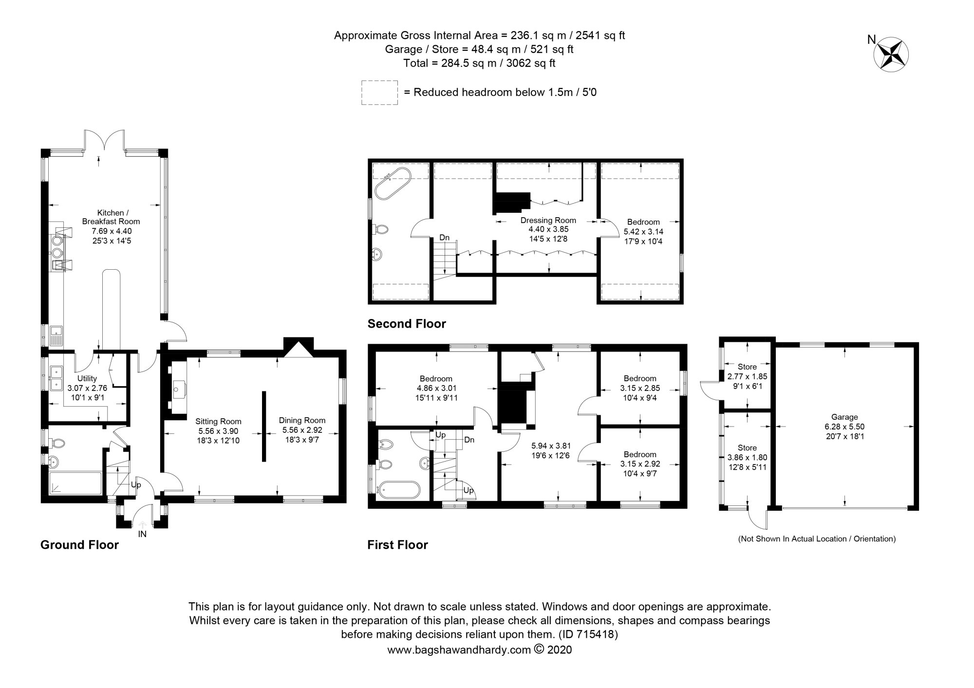JacksonStops 4 bedroom property for sale in Nutfield Marsh Road