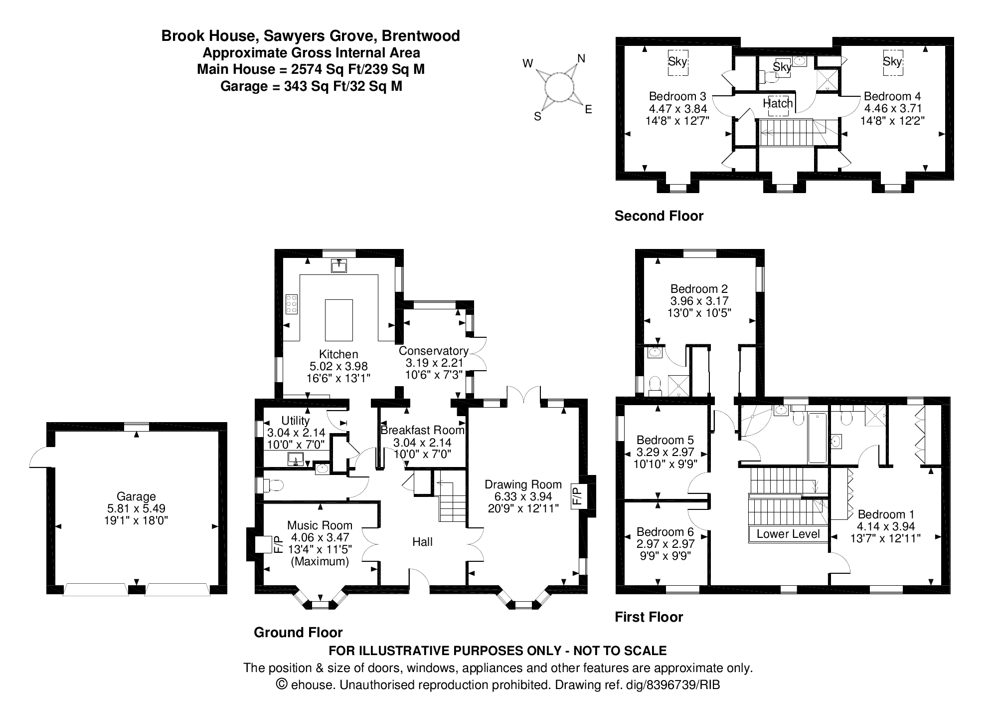 JacksonStops 6 bedroom property for sale in Sawyers Grove, Brentwood
