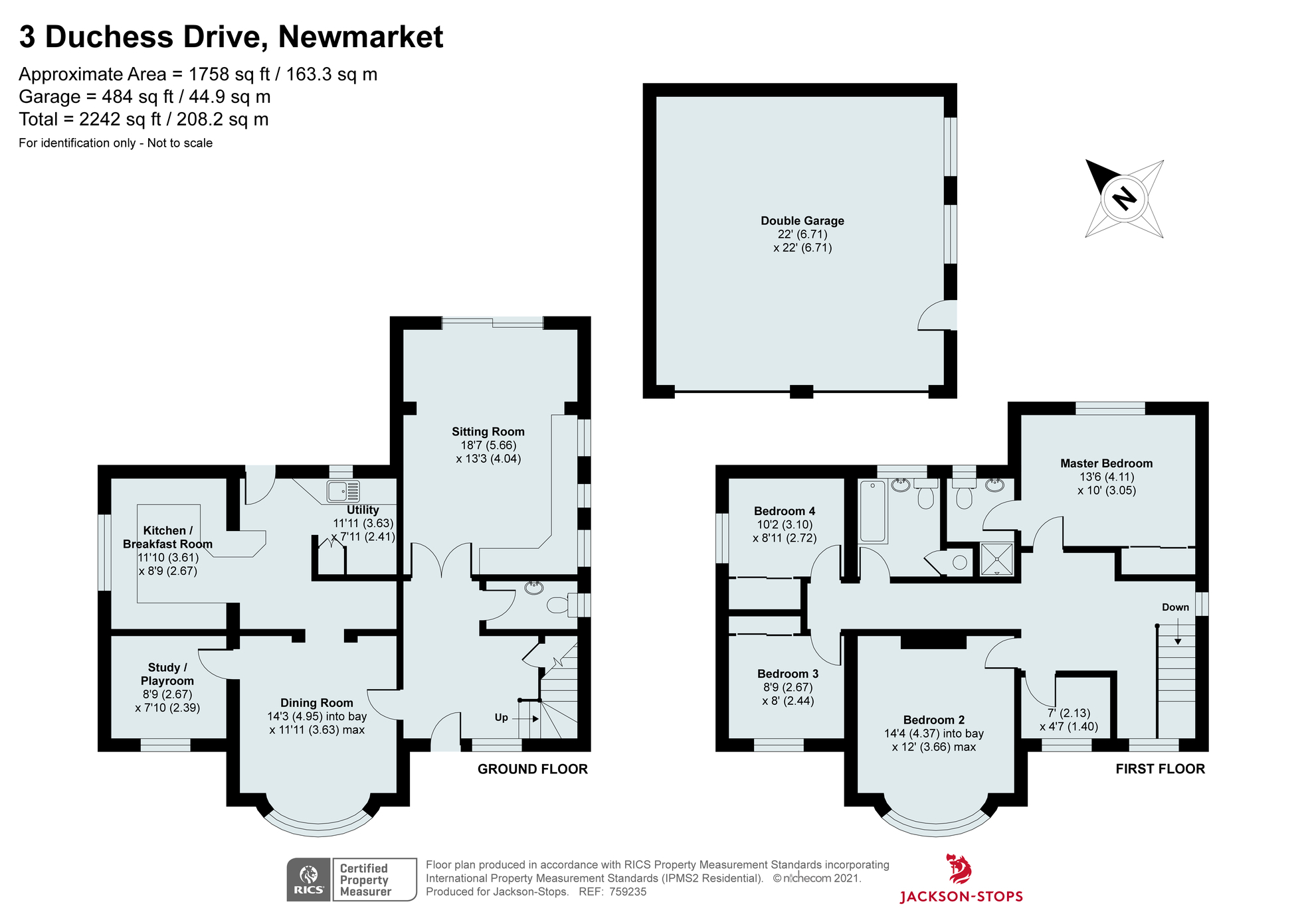 JacksonStops 4 bedroom property for sale in Duchess Drive, Newmarket