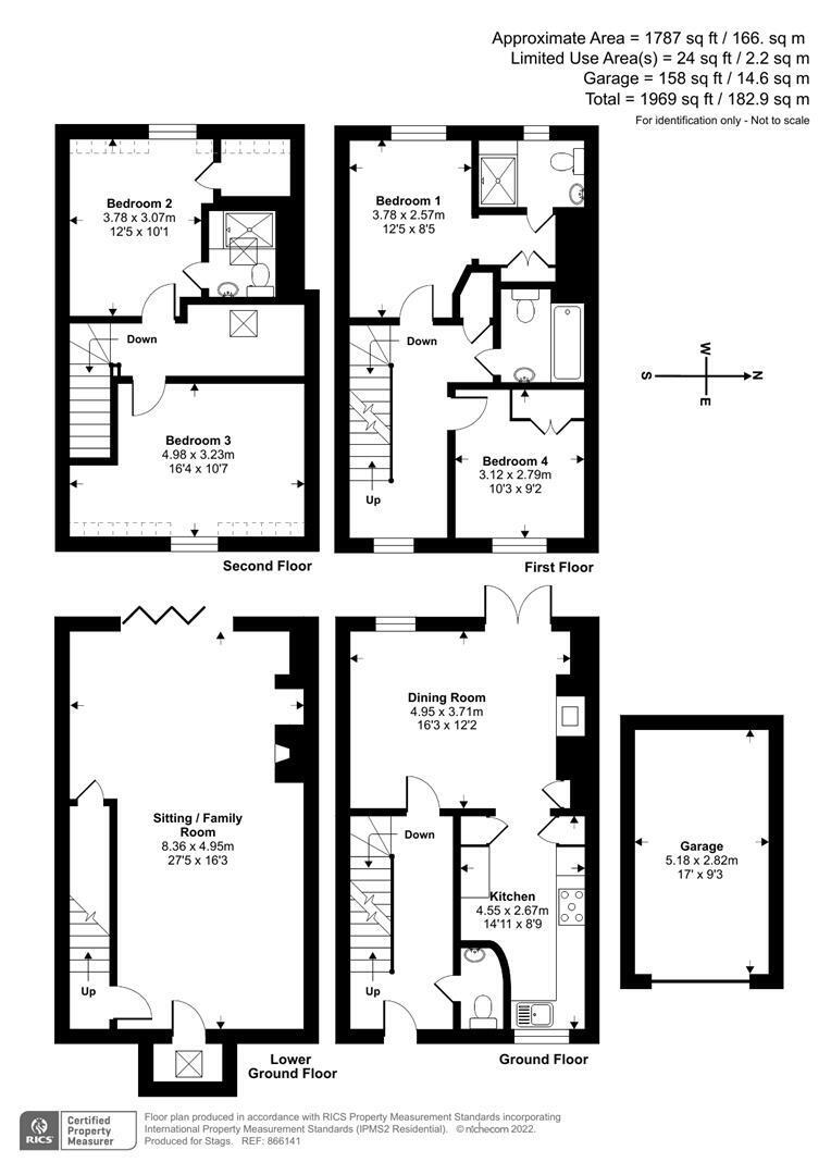 Stags 4 bedroom property for sale in Countess Wear Road, Exeter
