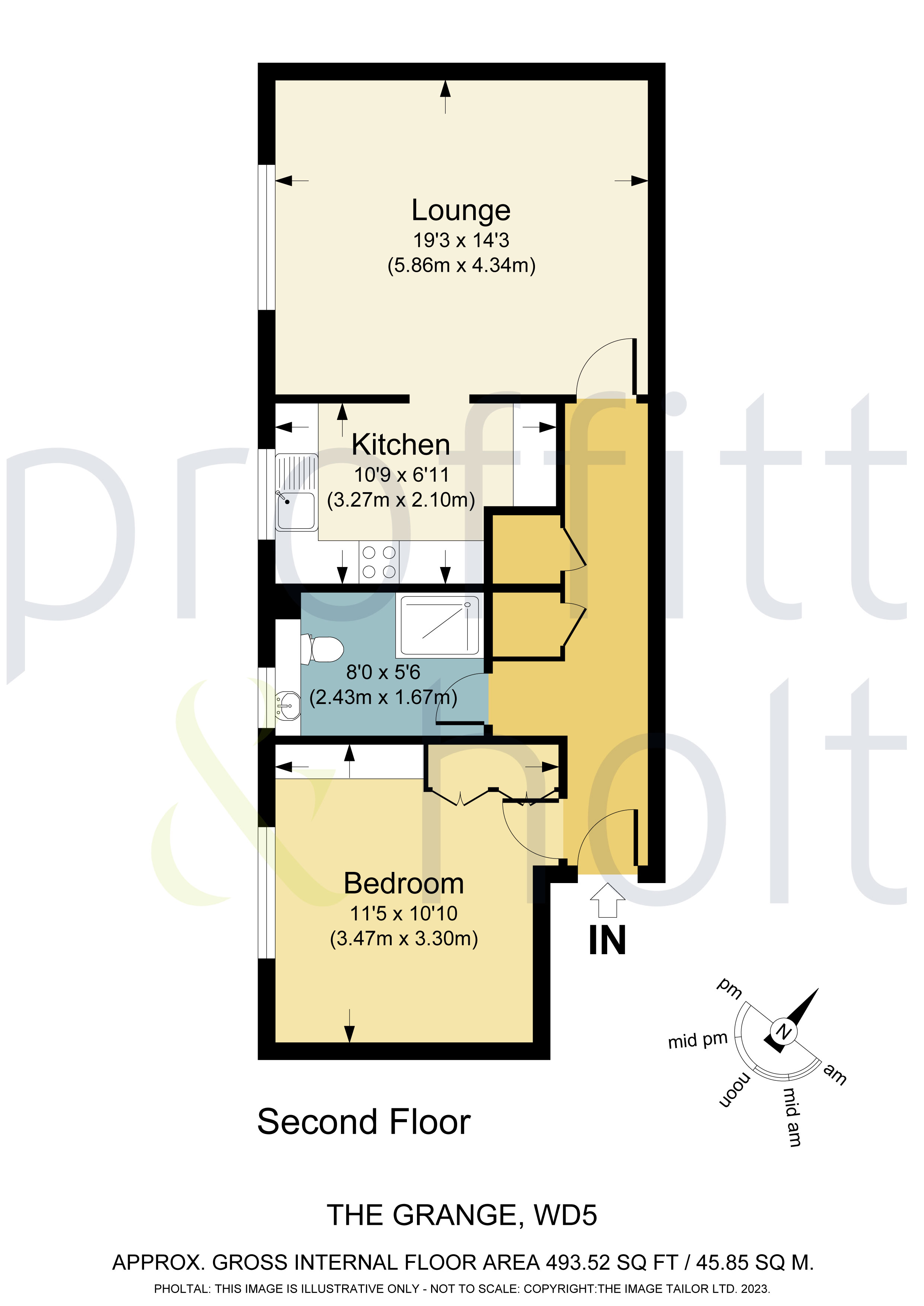 1 bedroom property for sale in The Grange, High Street, Abbots Langley