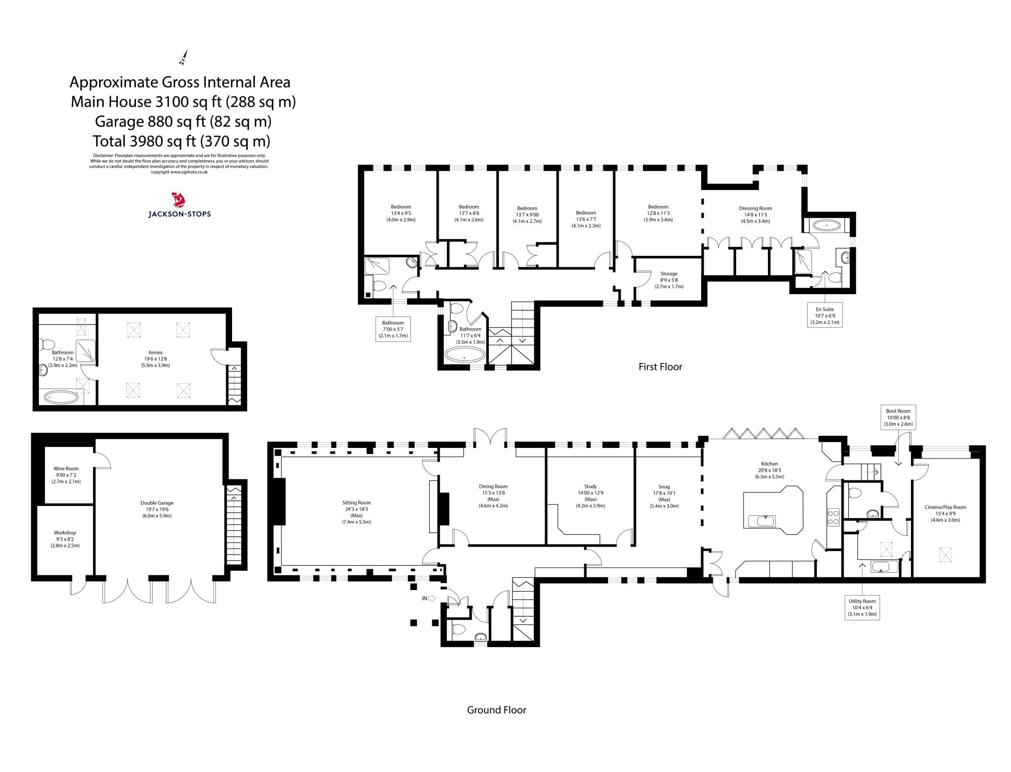 Jackson-Stops | 5 bedroom property for sale in Olivers Lane, Colchester