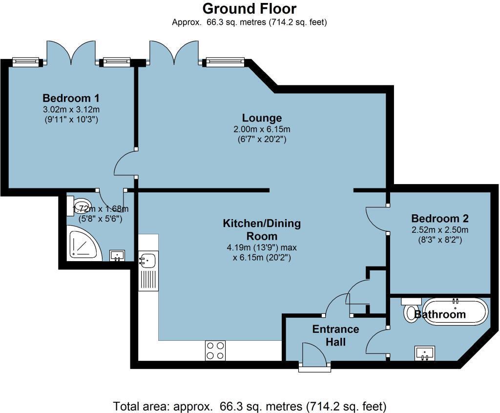 2 bedroom property for sale in Torcross, Kingsbridge, Devon, TQ7 Guide price £395,000