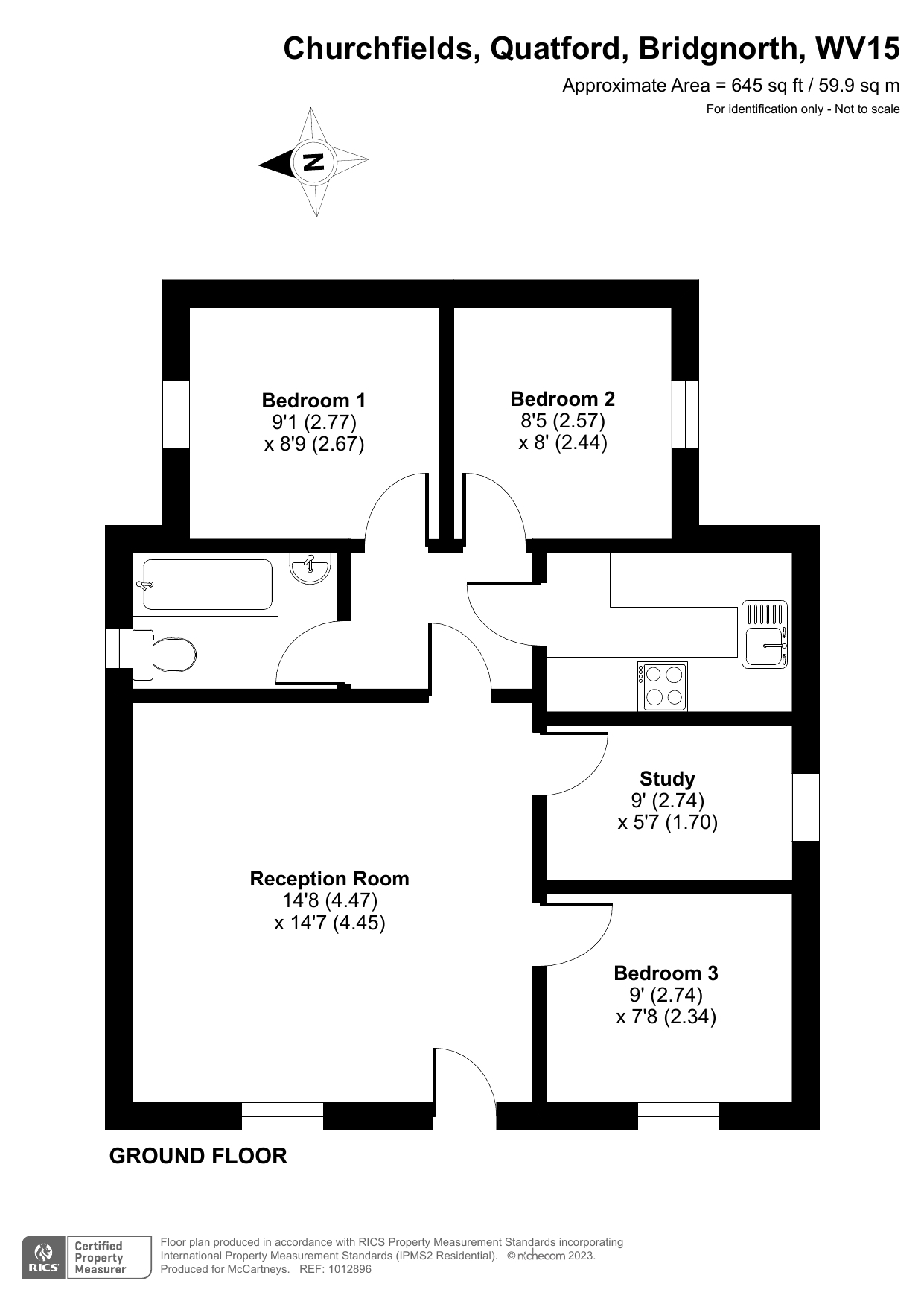 3 bedroom property for sale in Quatford, Bridgnorth, Shropshire, WV15