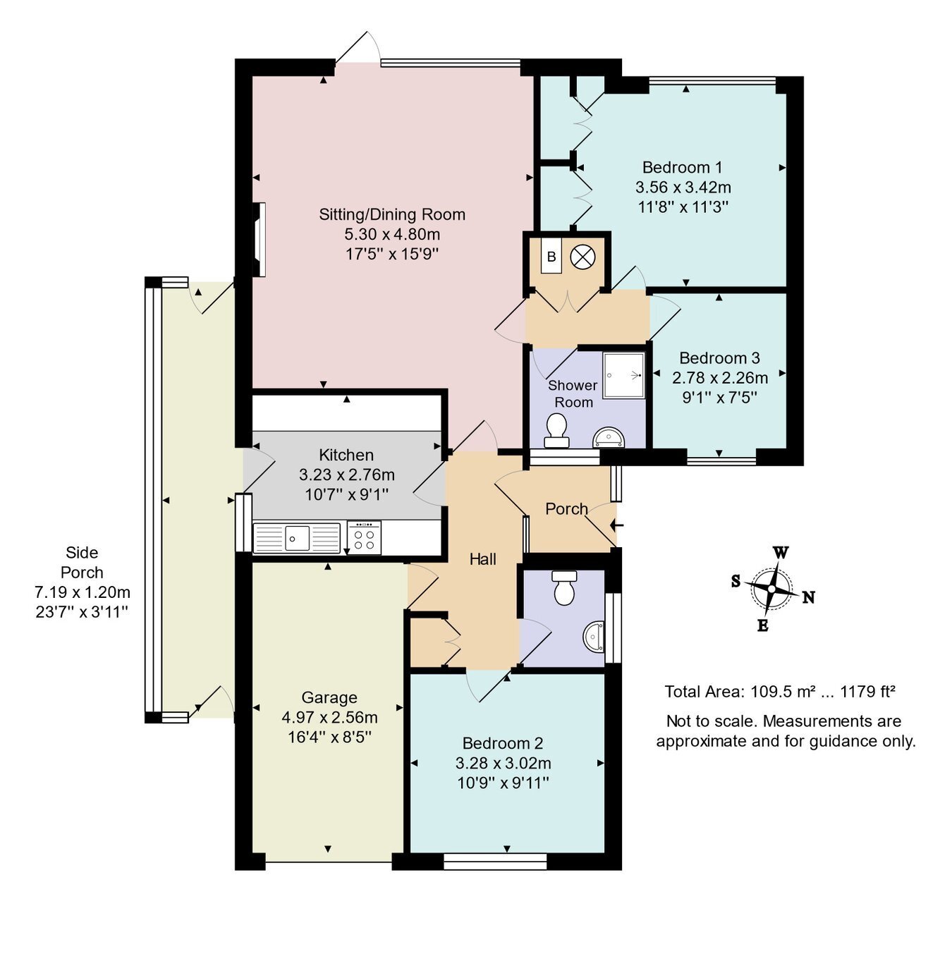 3 bedroom property for sale in Woodbury Way, Axminster, Devon, EX13 £