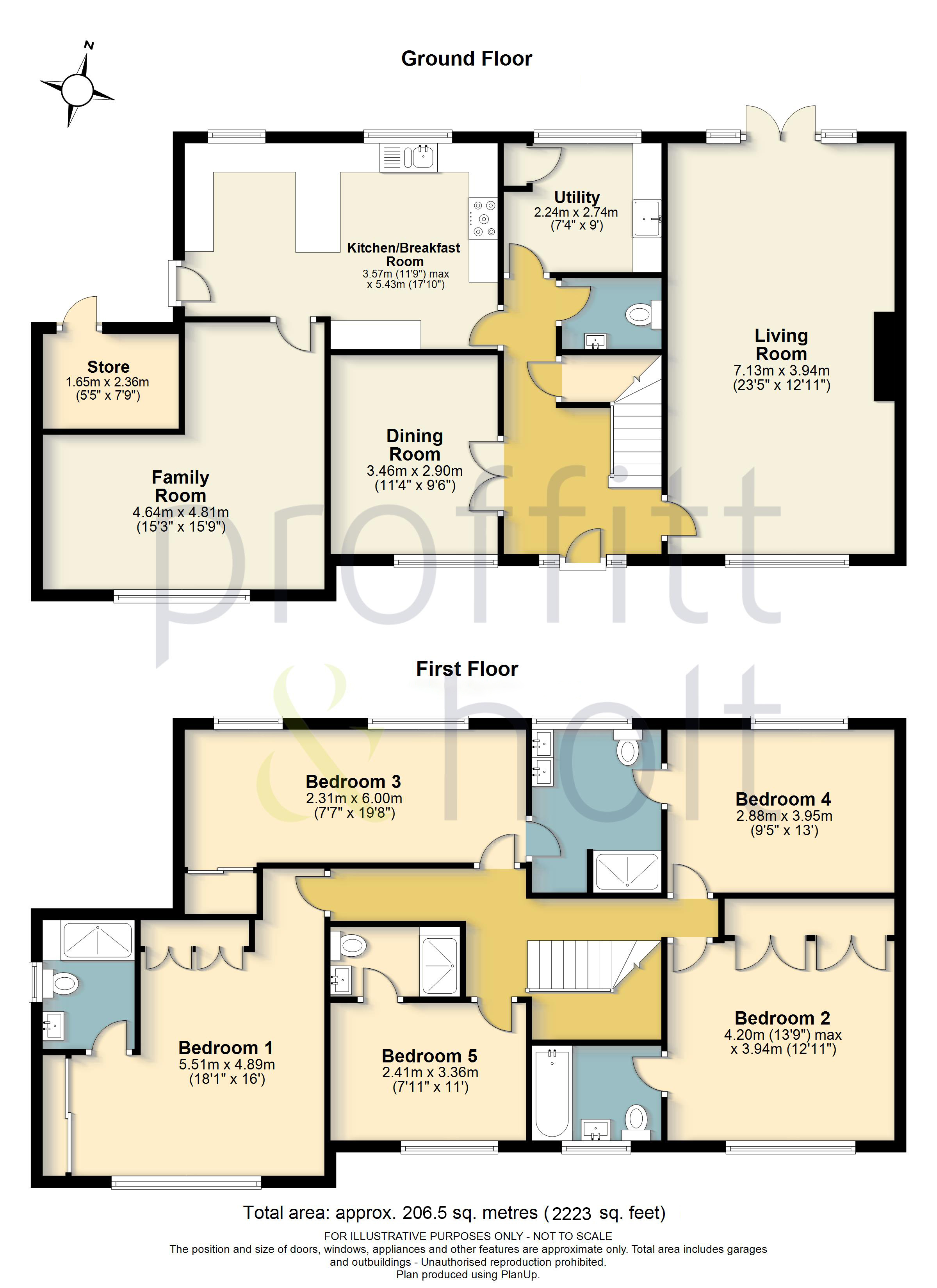 5 bedroom property for sale in Abbots Road, Abbots Langley
