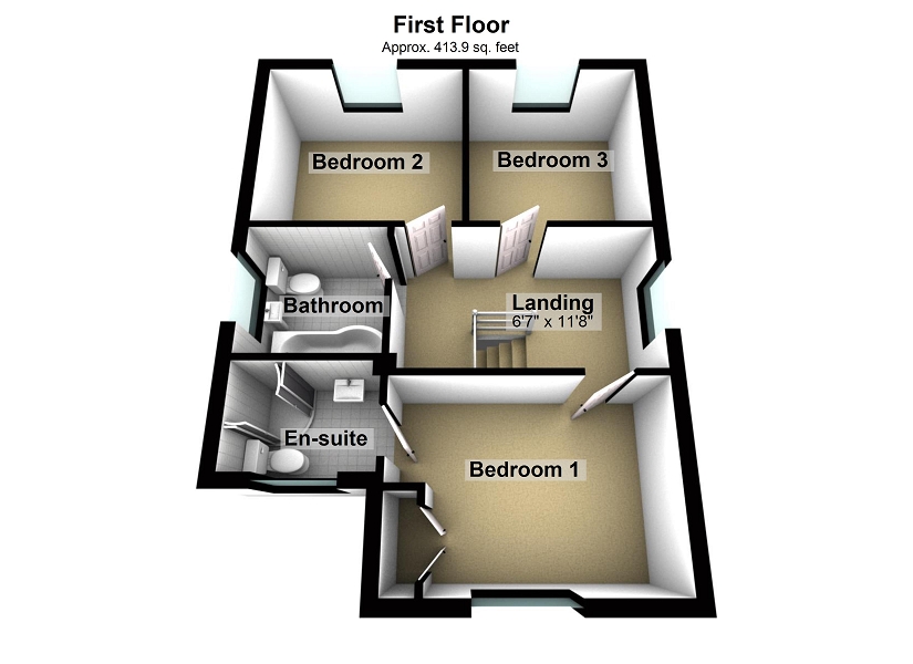 3 bedroom property for sale in Parc Starling, Johnstown, Carmarthen