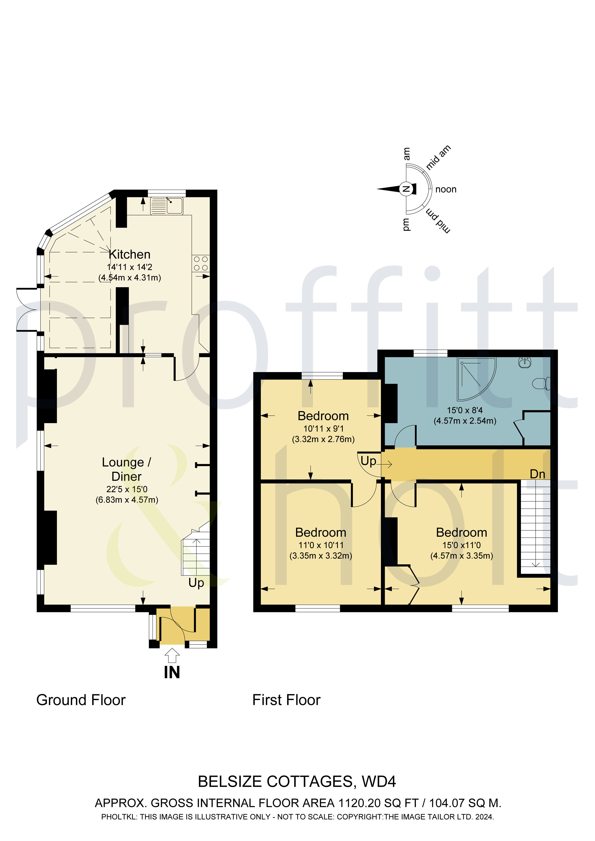 3 bedroom property for sale in Belsize Cottages, Belsize, Sarratt