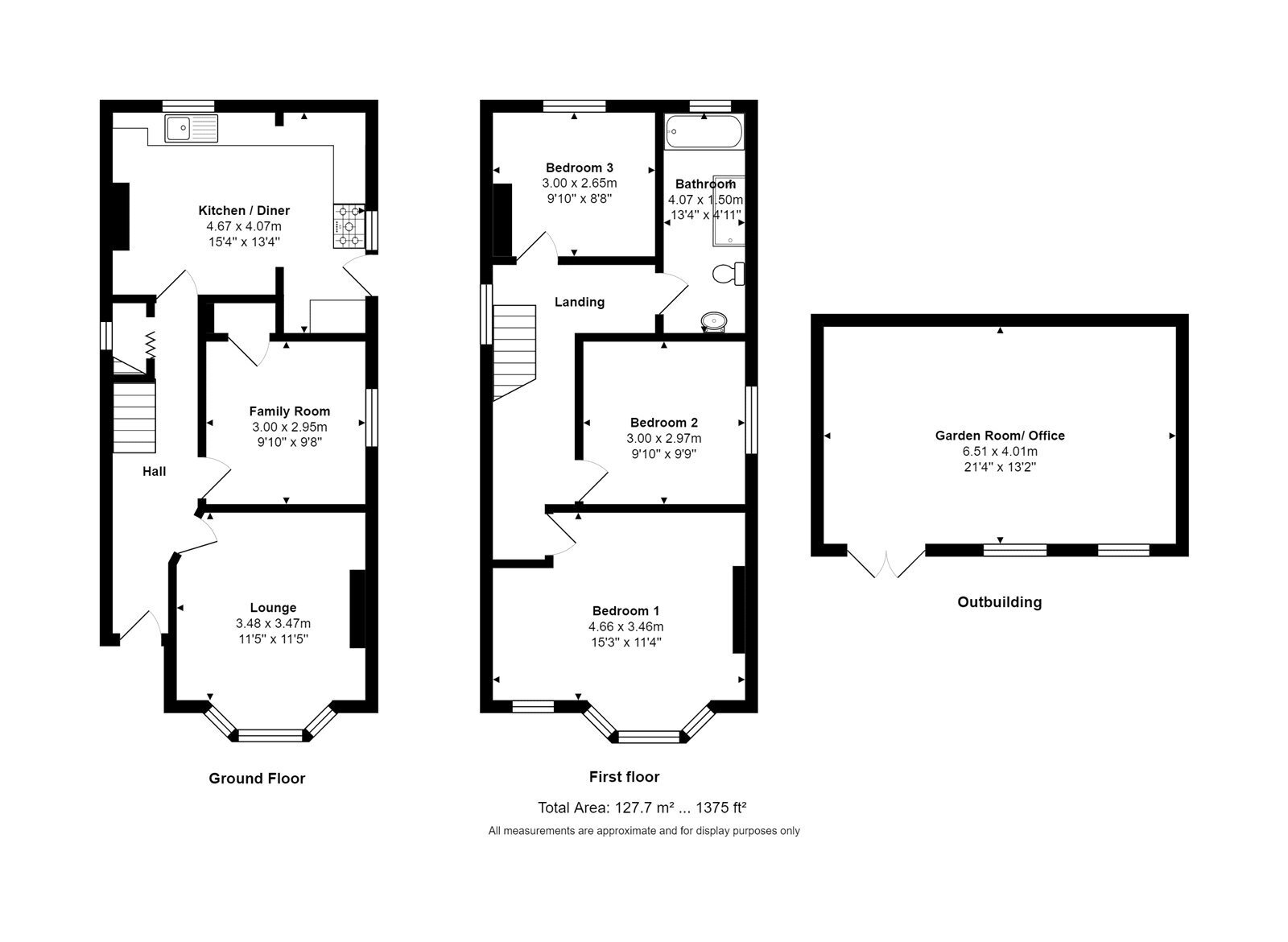 3 bedroom property for sale in Nortoft Road, Charminster, Bournemouth