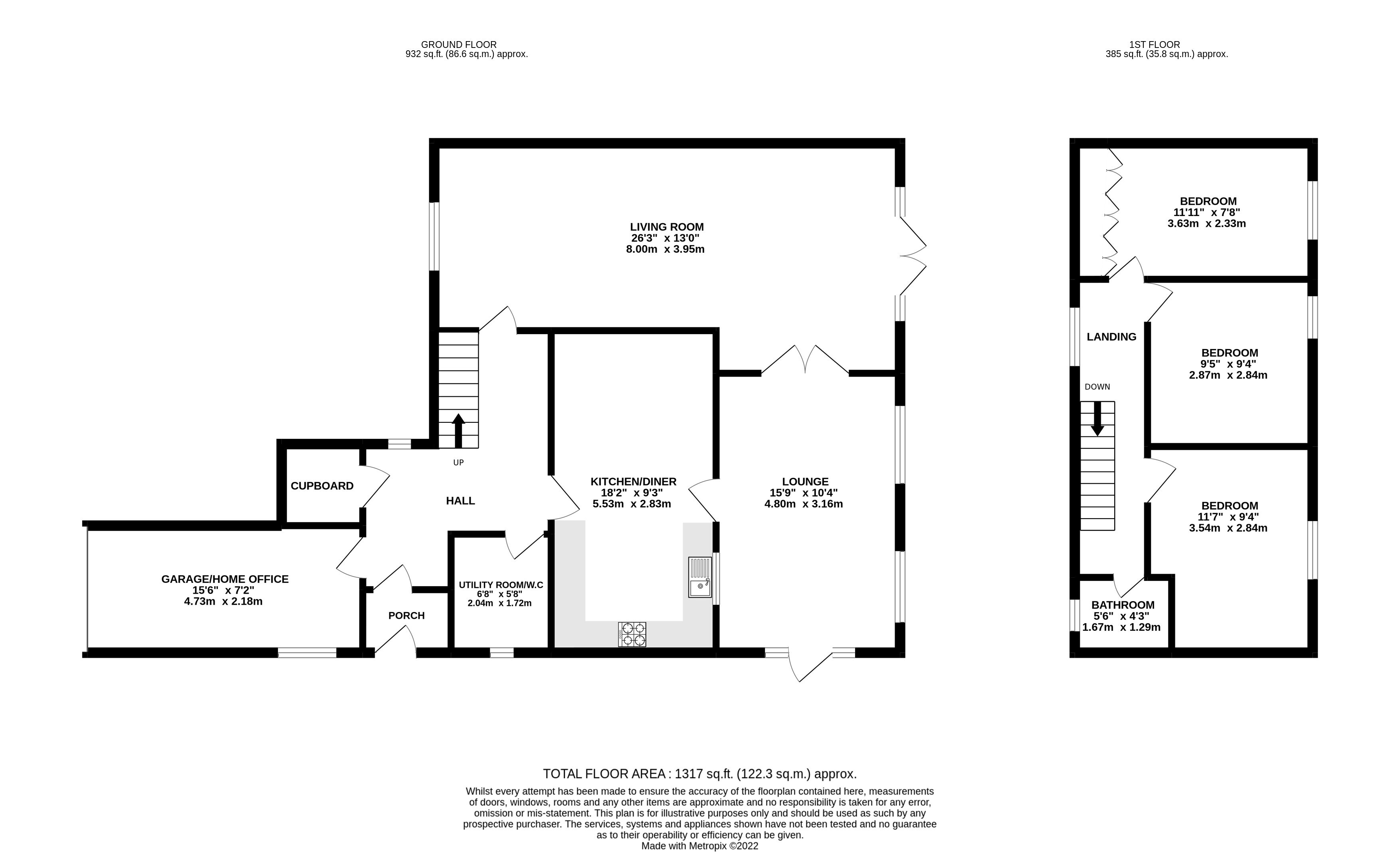 3 bedroom property for sale in Reservoir Cottage, Eccup, LS17 Guide