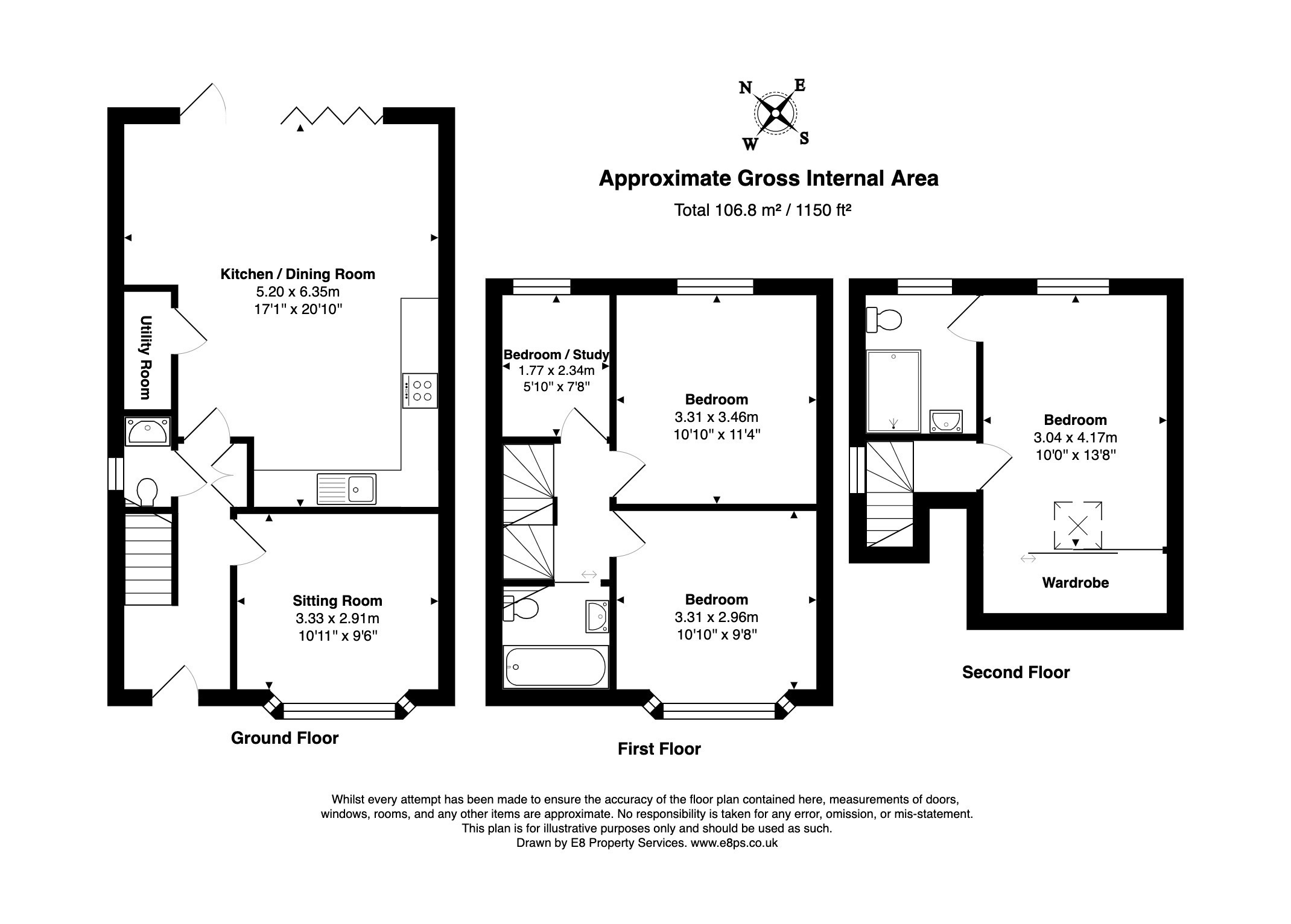 3 bedroom property to let in Marston Road, Marston, Oxford, OX3 £1,100 pw