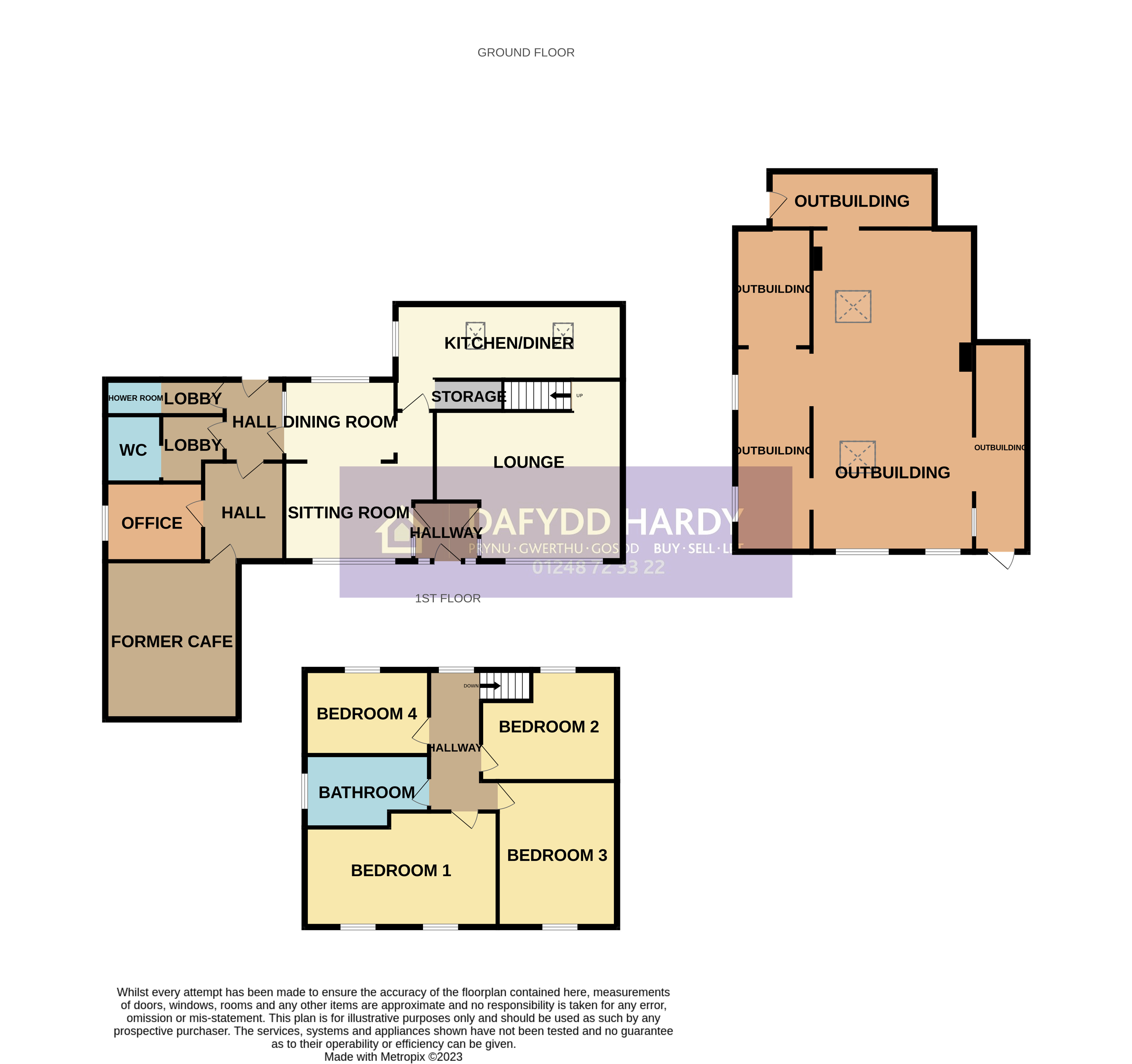 4 bedroom property for sale in Trefor, Caernarfon, Gwynedd, LL54 £300,000