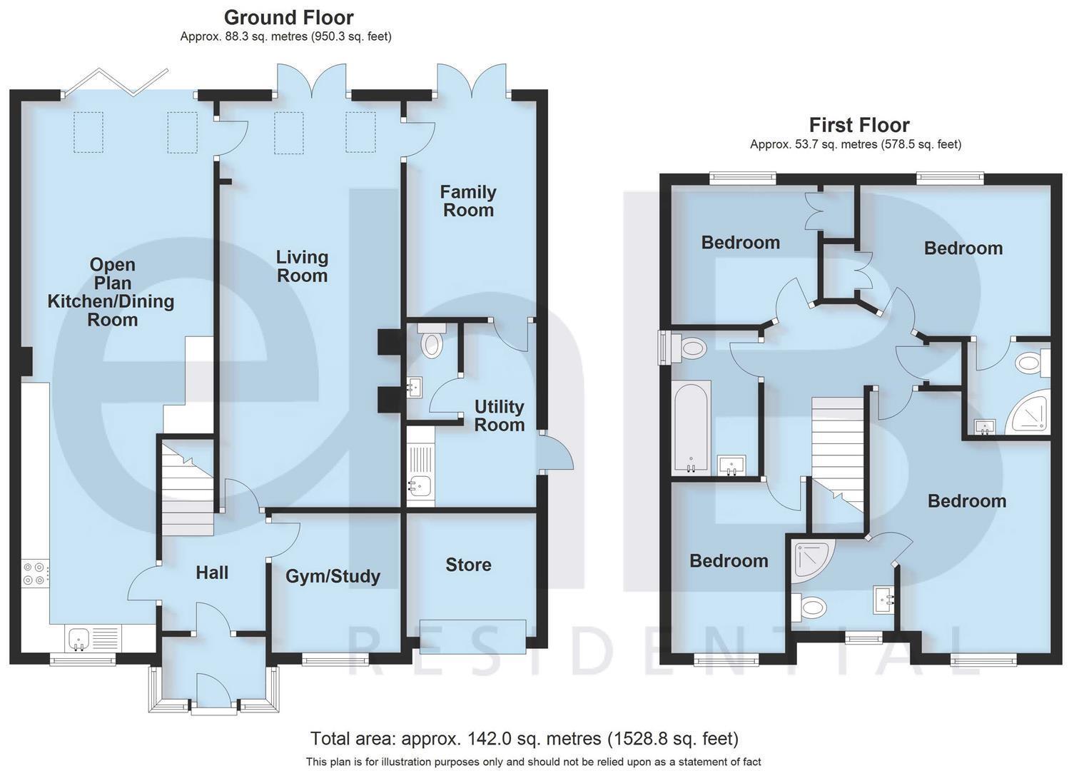 4 bedroom property for sale in Mickleton Drive, Hatton Park, Warwick