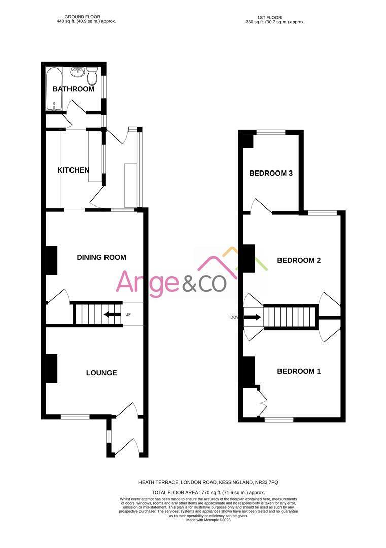 3 bedroom property for sale in London Road, Kessingland, Lowestoft