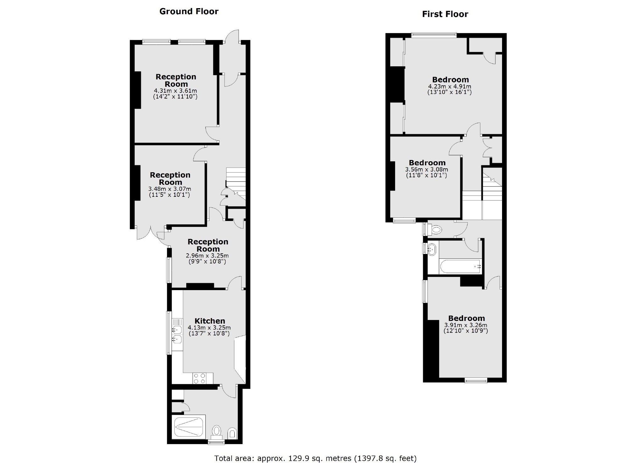 Jacksons 3 bedroom property for sale in Dinsmore Road, Balham £