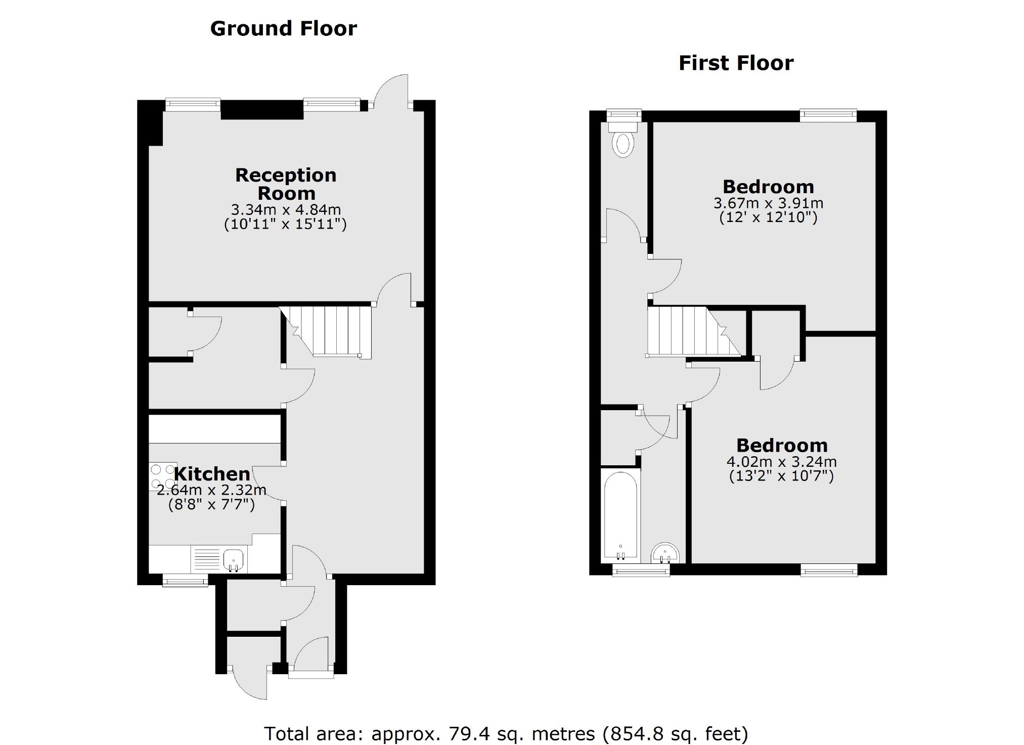 Jacksons 2 bedroom property for sale in Darley Road, Between the
