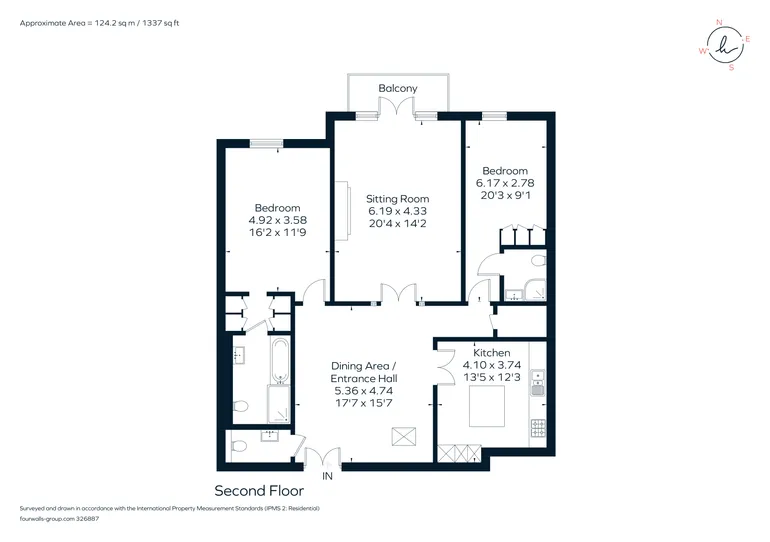 Floorplan 1 for Gower Road, Weybridge, KT13