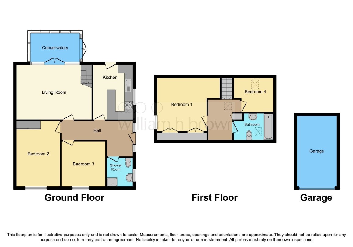 Church Road, Cantley, Norwich 4 bedroom detached bungalow William H