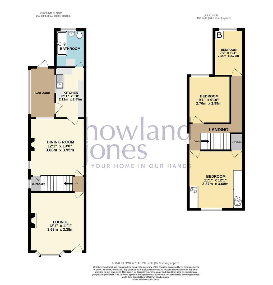 3 bedroom property for sale in Bosworth Road, Measham, Swadlincote £
