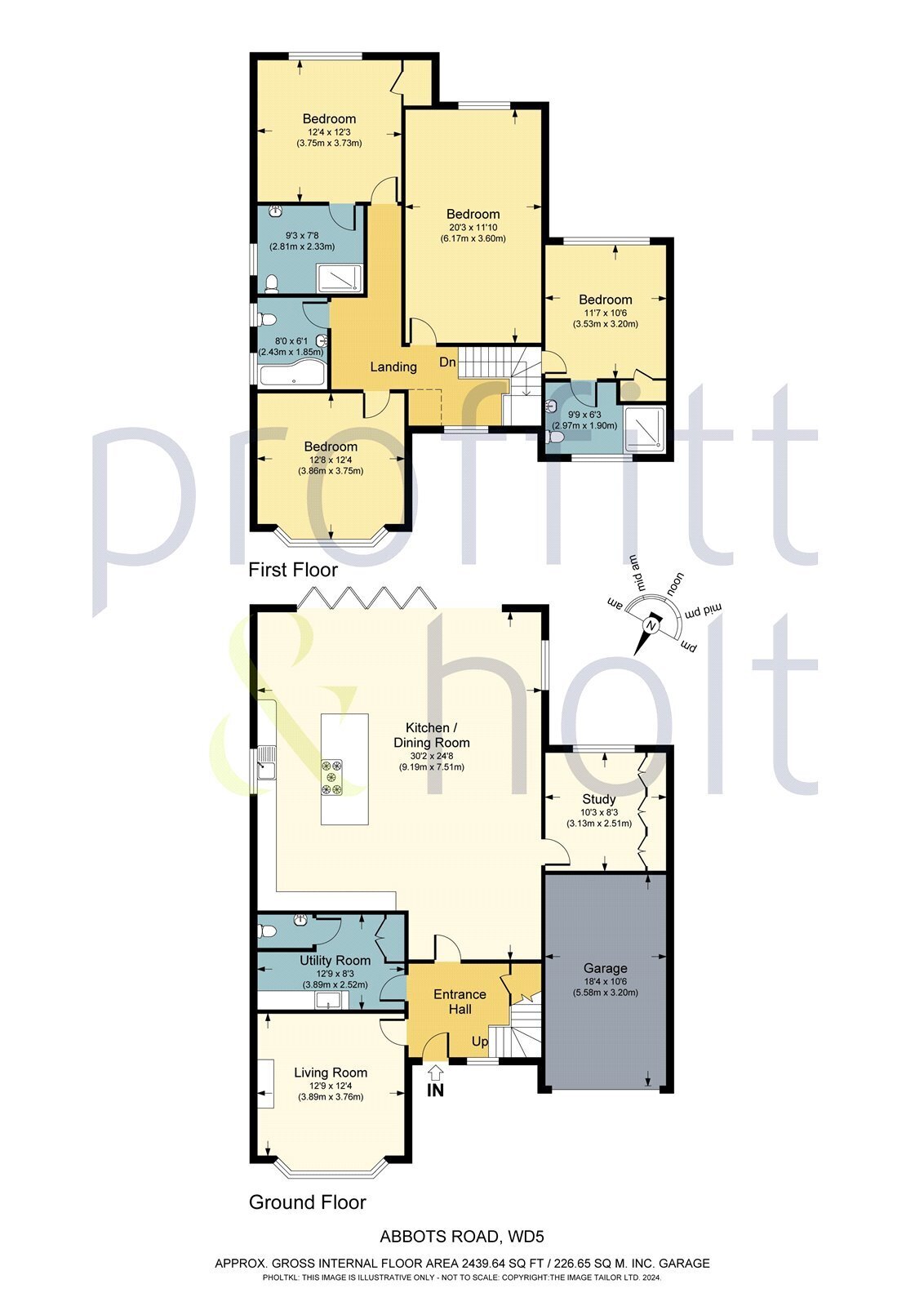 4 bedroom property for sale in Abbots Road, Abbots Langley