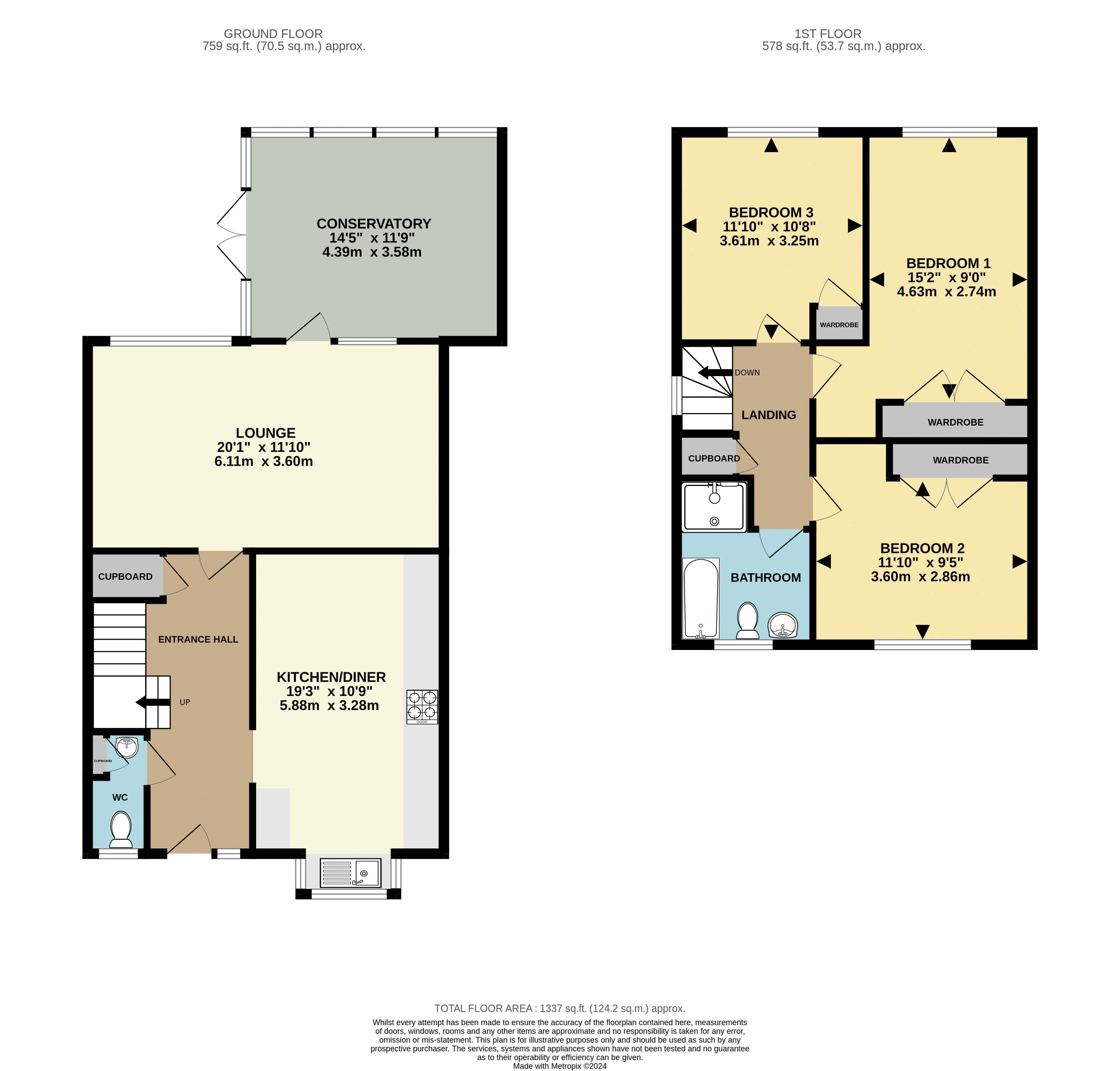 3 bedroom property for sale in London Road, Teynham, Sittingbourne £