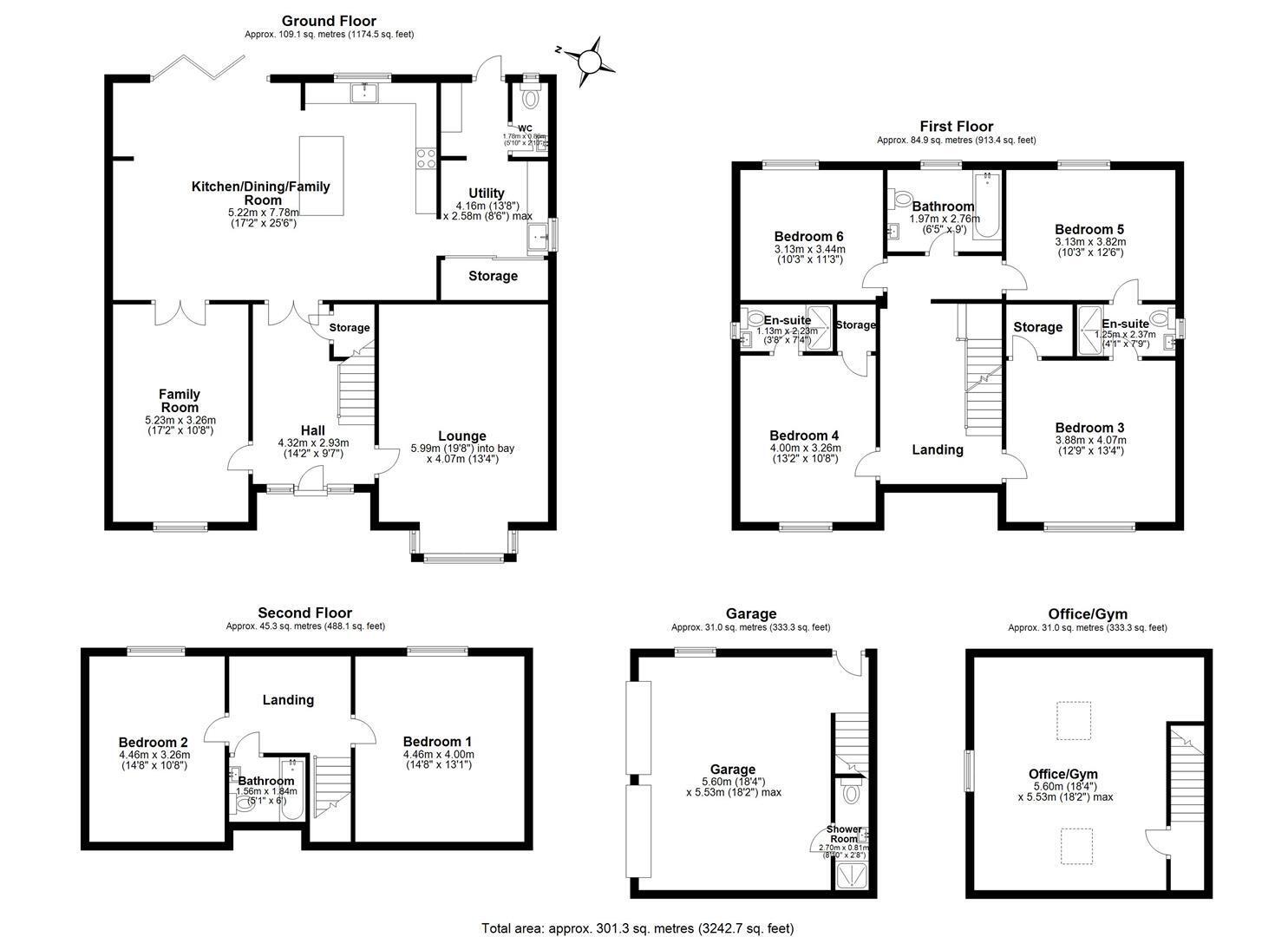 6 bedroom property for sale in Burtonwood Road, Great Sankey